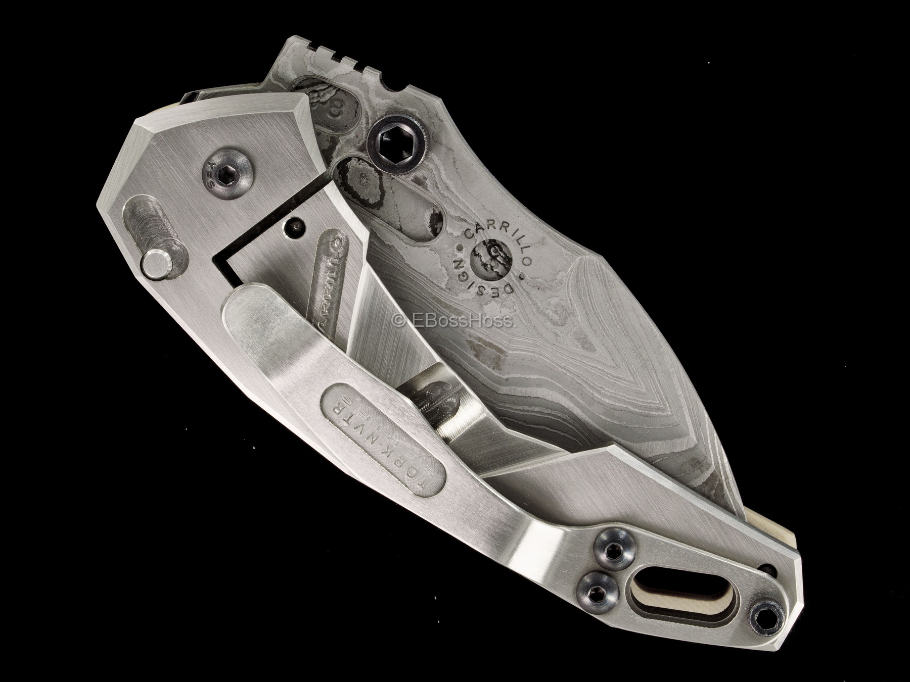 Dwaine Carillo Custom Damascus Moni-tor Model 6 Mannum