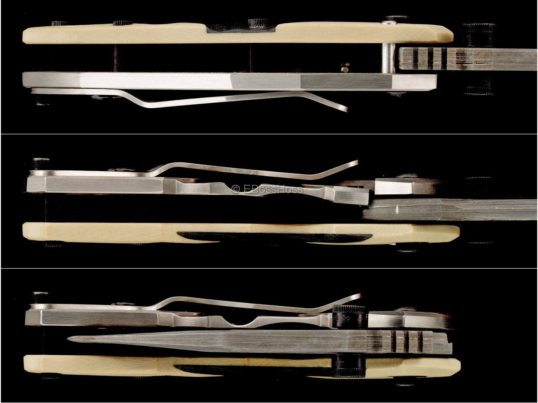 Dwaine Carillo Custom Damascus Moni-tor Model 6 Mannum