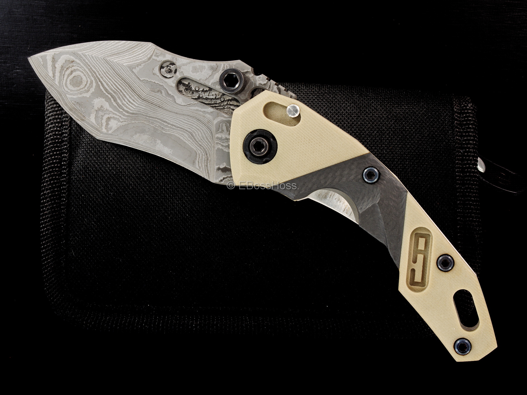 Dwaine Carillo Custom Damascus Moni-tor Model 6 Mannum