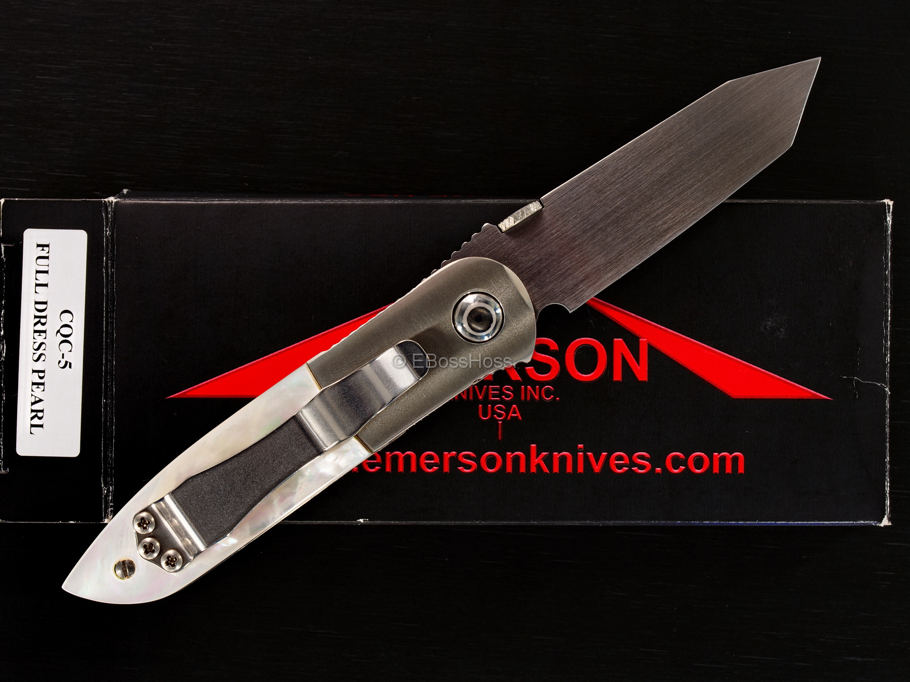 Ernie Emerson Custom CQC-5 Full Dress MOP