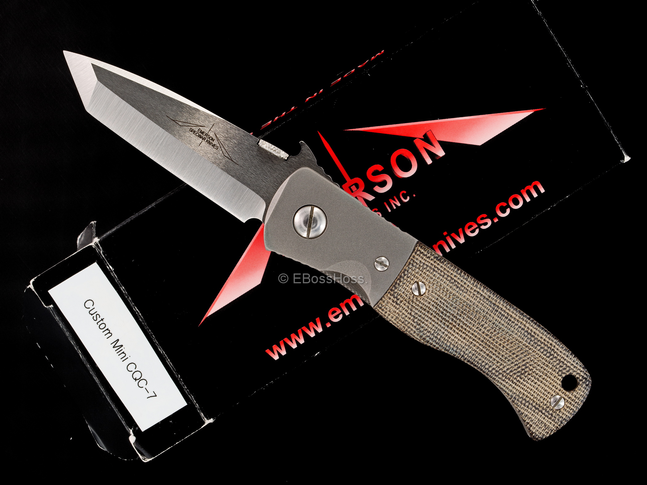 Ernie Emerson Custion Mini CQC-7 Waved