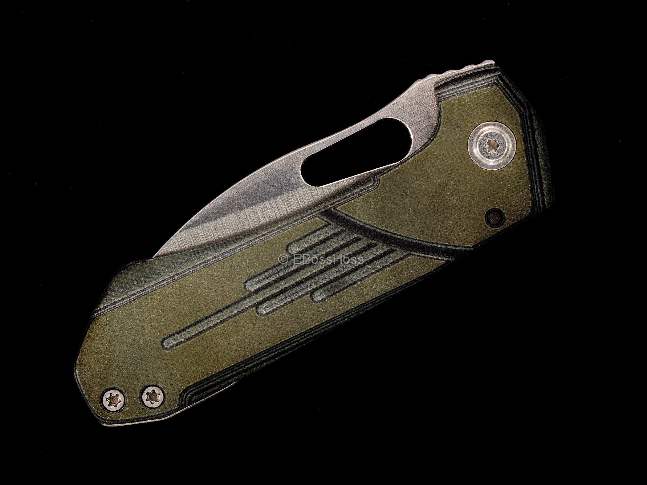 JB Stout Custom Nighthawk Framelock Folder