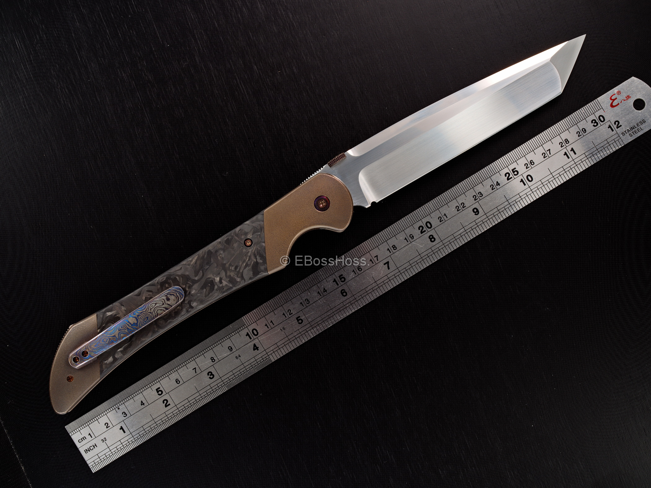 Sal Manaro Custom Deluxe XL Tanto Stingray