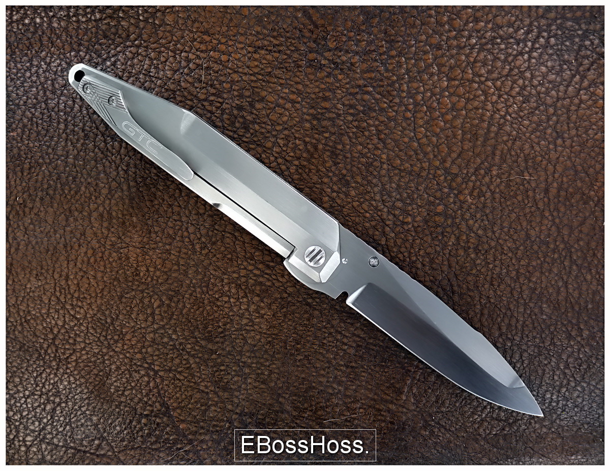 Gustavo Cecchini (GTC Knives) Titanium Prisma Flipper