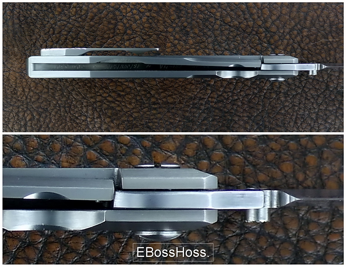 Gustavo Cecchini (GTC Knives) Titanium Prisma Flipper