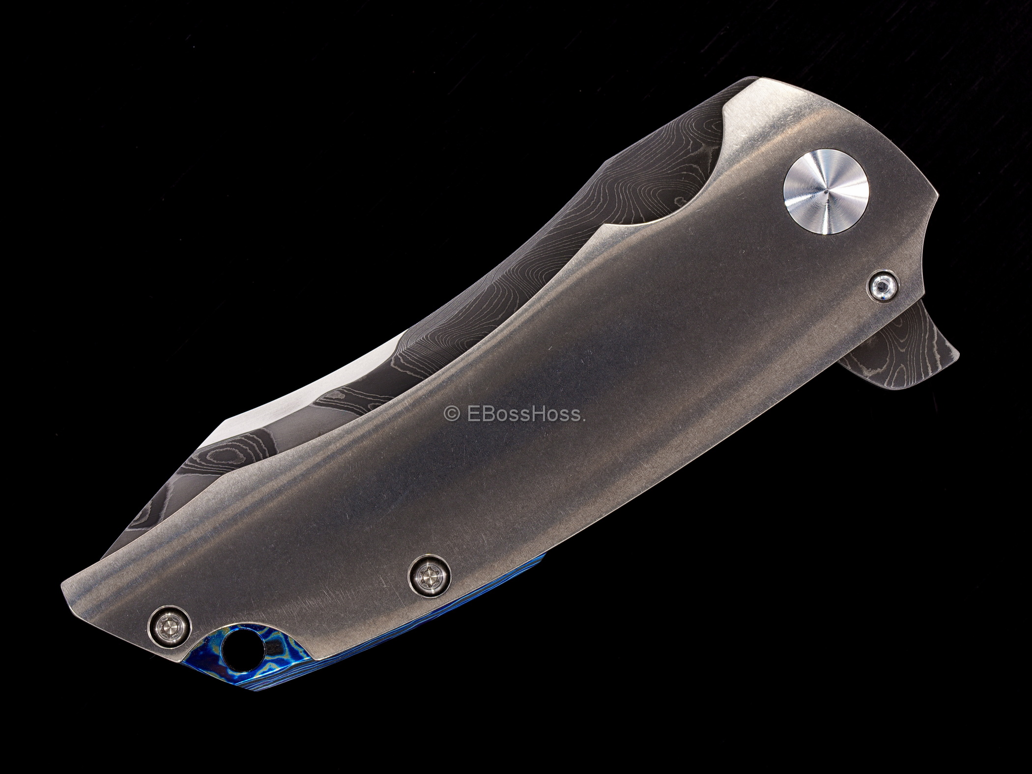 Jeremy Marsh Custom San Mai Roxstar Framelock Flipper