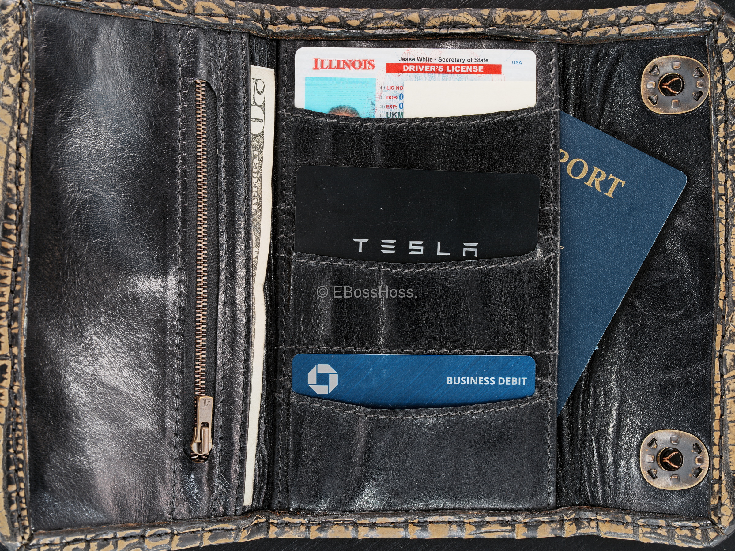 Starlingear 100 Year Hand-made Wallet by Feely (Sgear's In-house Leathersmith)