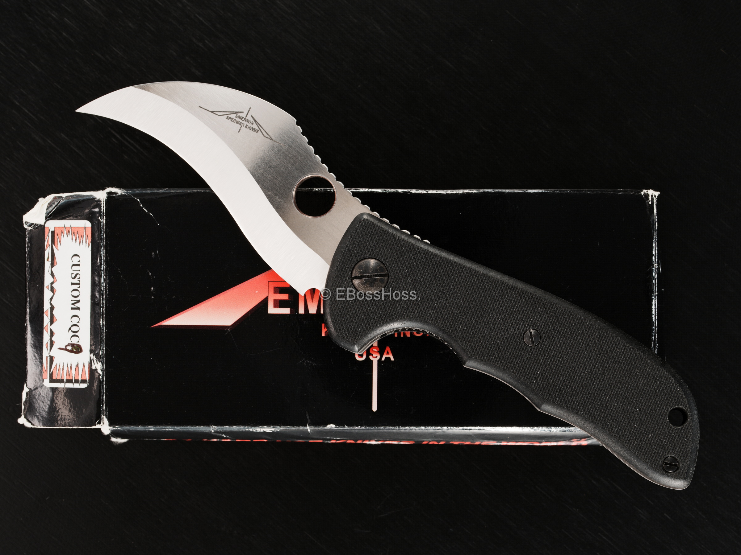 Ernie Emerson Custom CQC-9 - ''The Eagle''