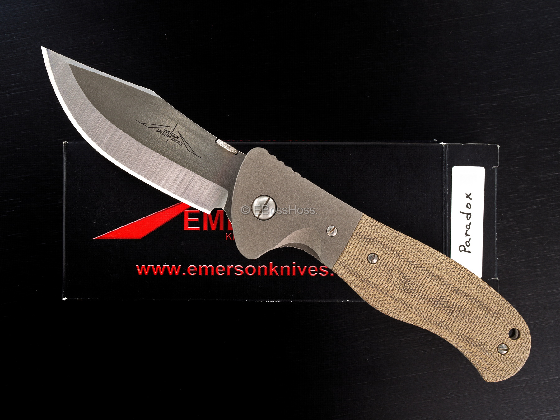 Ernie Emerson Custom Bolstered Paradox