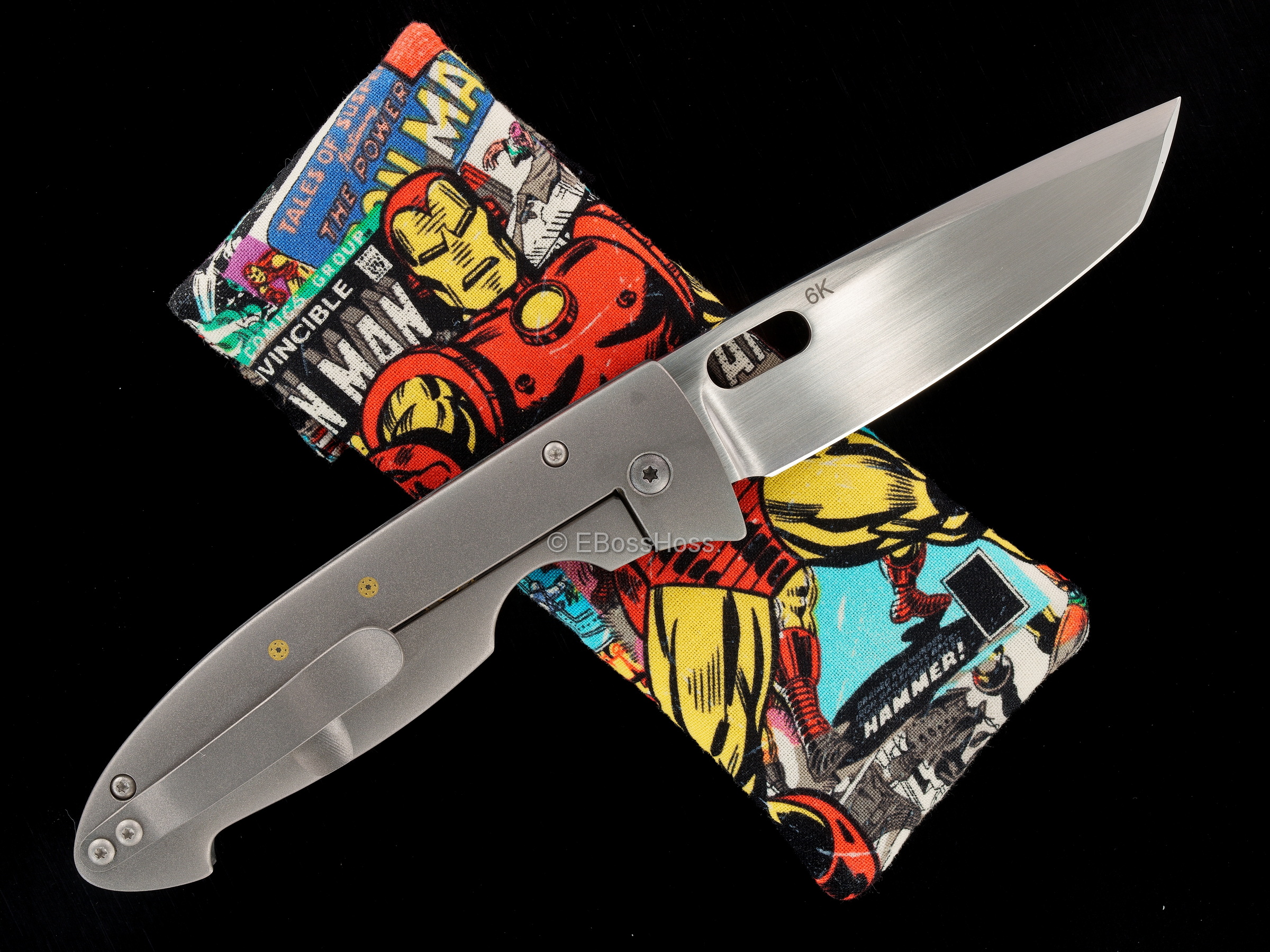 Tom Mayo Custom Deluxe Retro Tanto Framelock