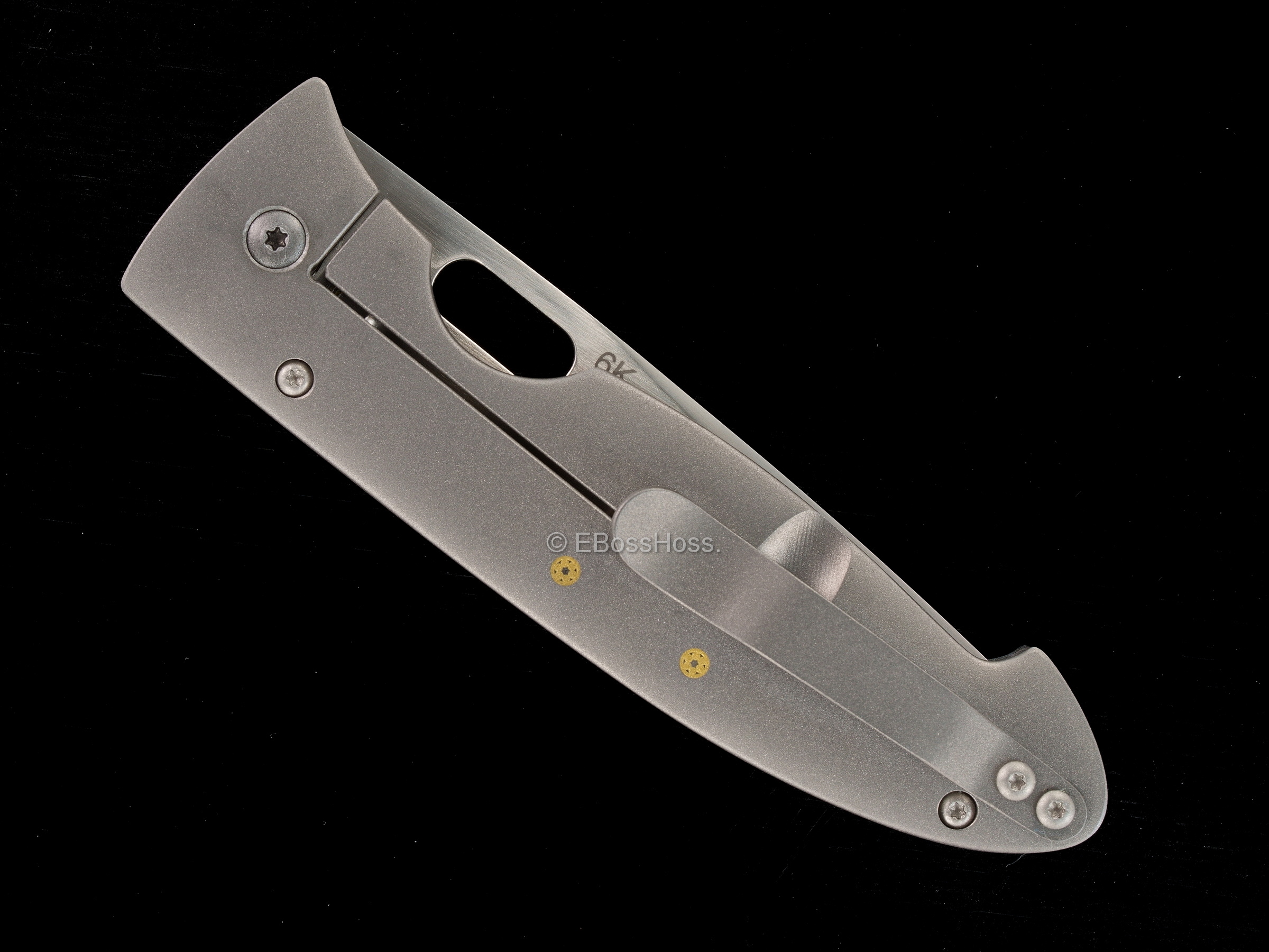 Tom Mayo Custom Deluxe Retro Tanto Framelock