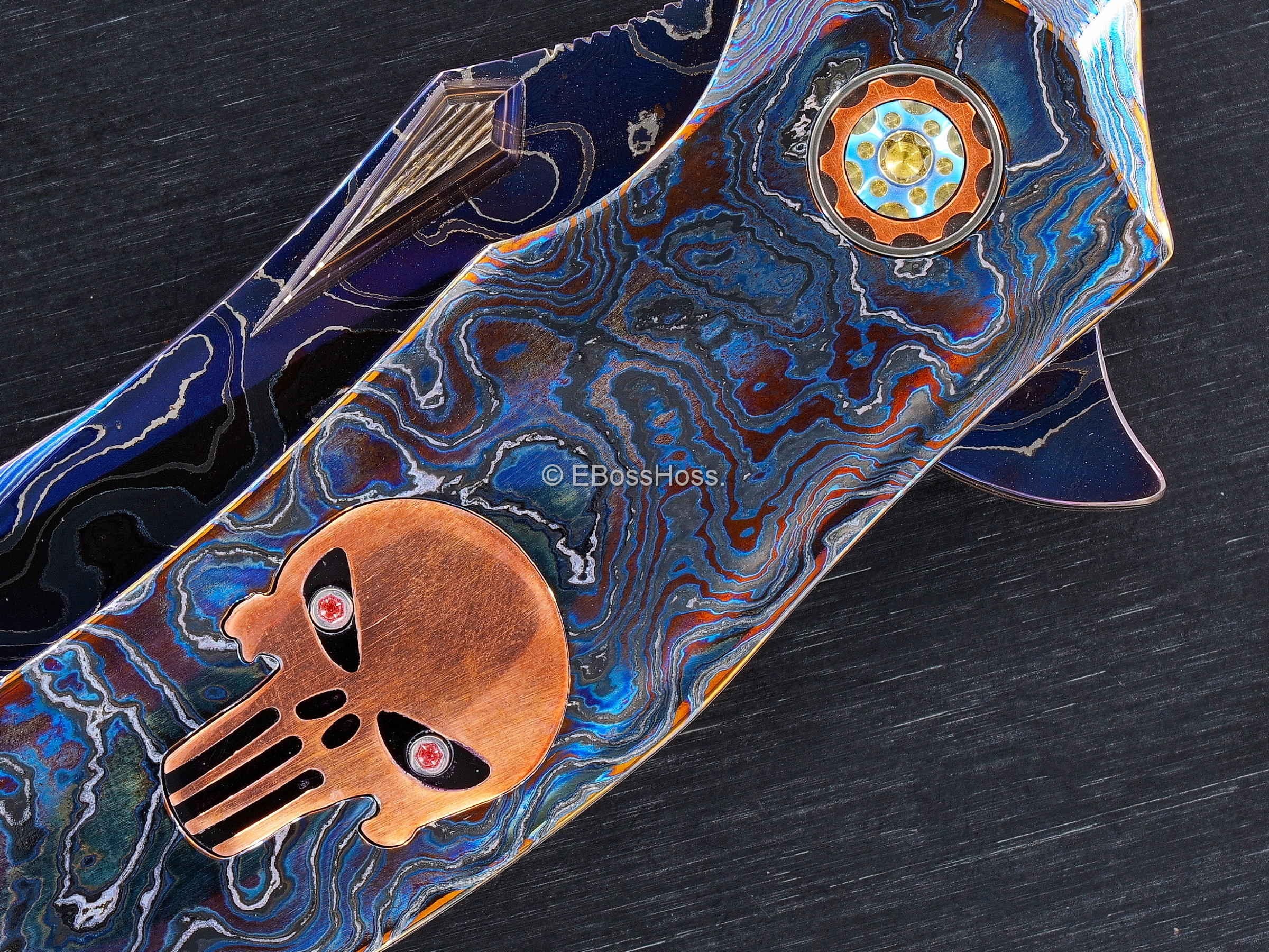 Peter Martin Custom Very-Deluxe XL QSB Flipper - Punisher