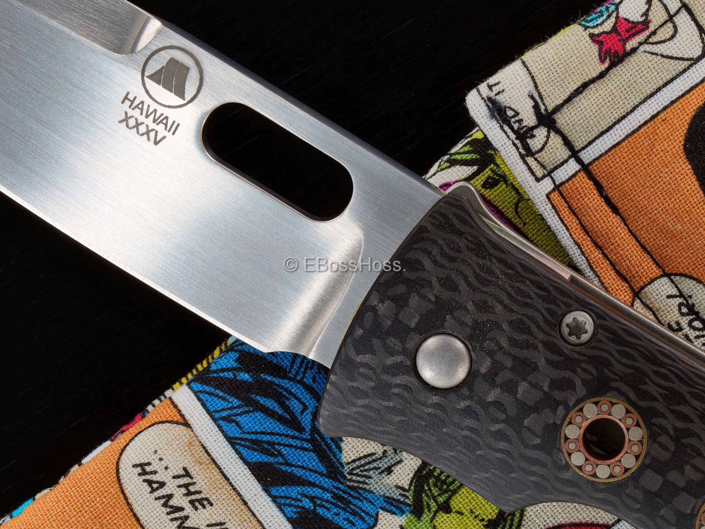 Tom Mayo Custom Deluxe Dr Death Framelock