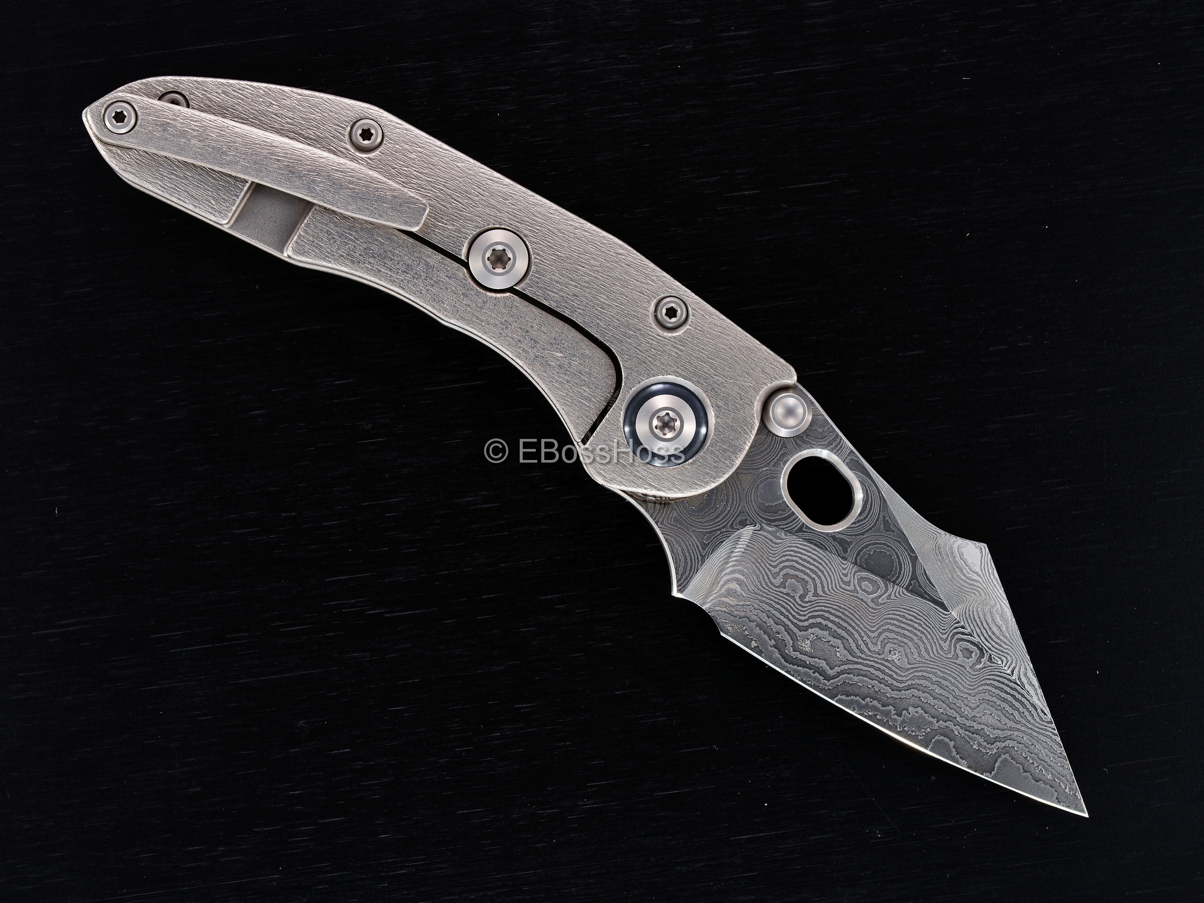 Borka Blades Custom Deluxe Stitch Snubby