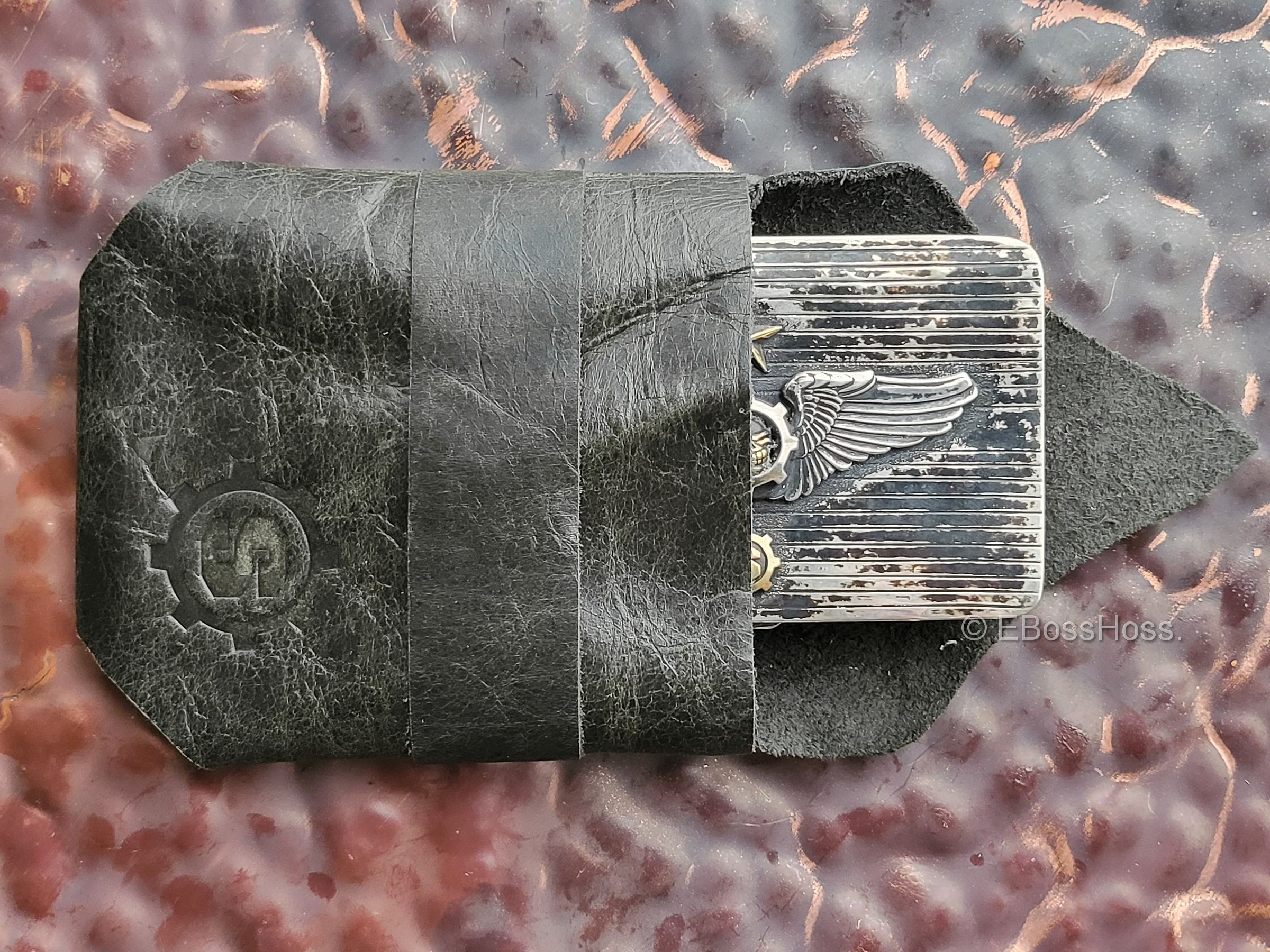 Starlingear Custom ''Personal Collection'' Sterling Silver Cigarette Box by Ryk Maverick