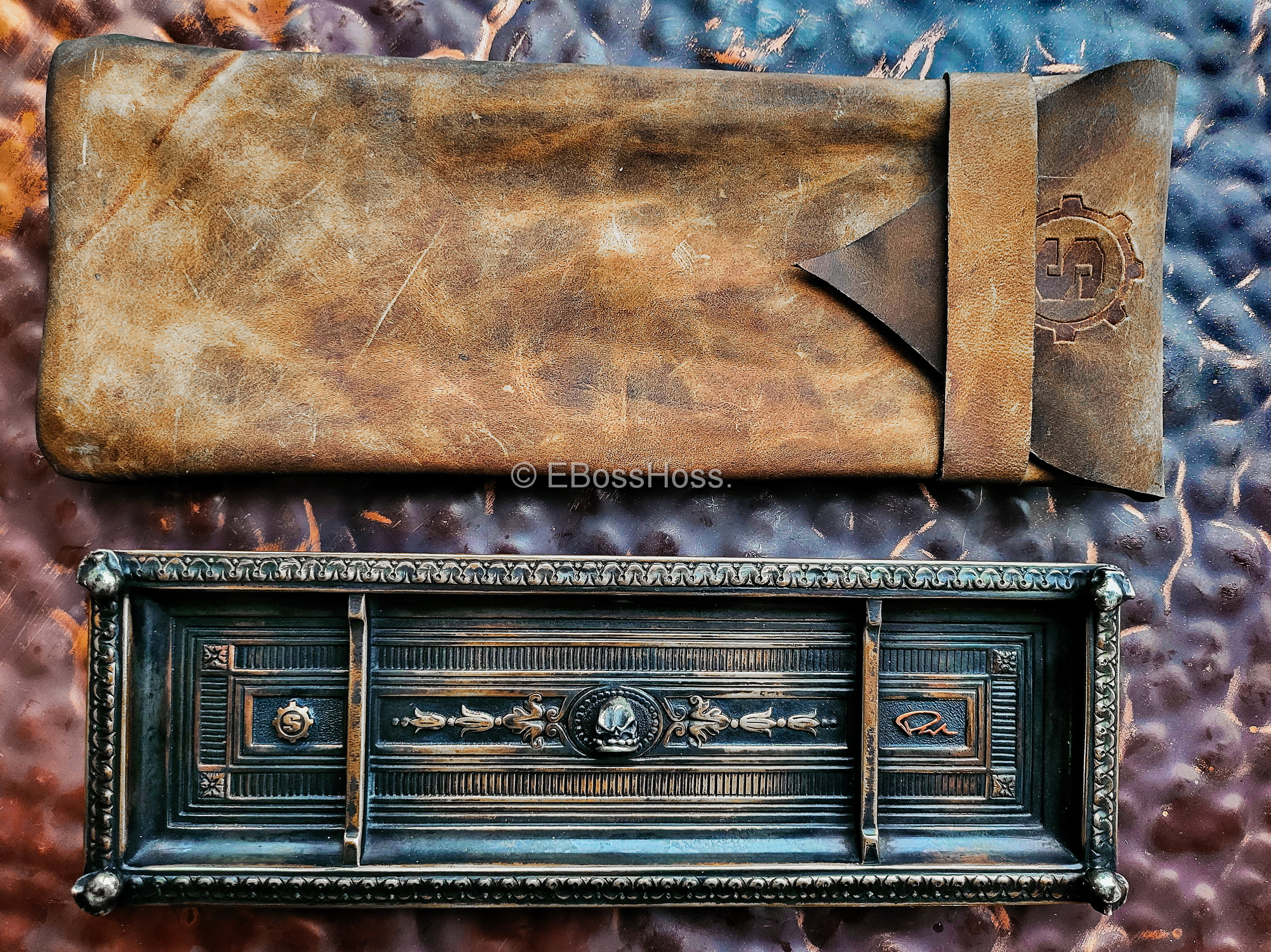 Starlingear - Tiffany ''Personal Collection'' Ashtray-Valet by Ryk Maverick