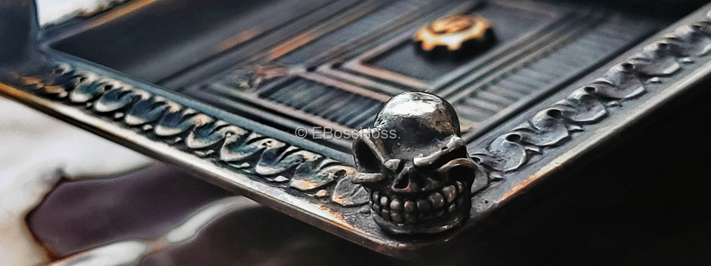 Starlingear - Tiffany ''Personal Collection'' Ashtray-Valet by Ryk Maverick