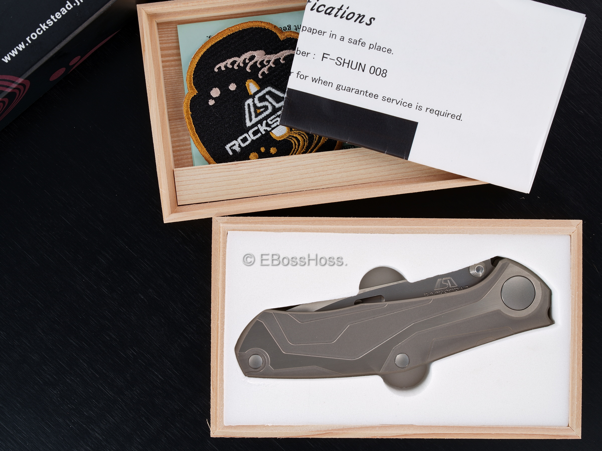 Dmitry Sinkivich Design Rockstead Shun Framelock