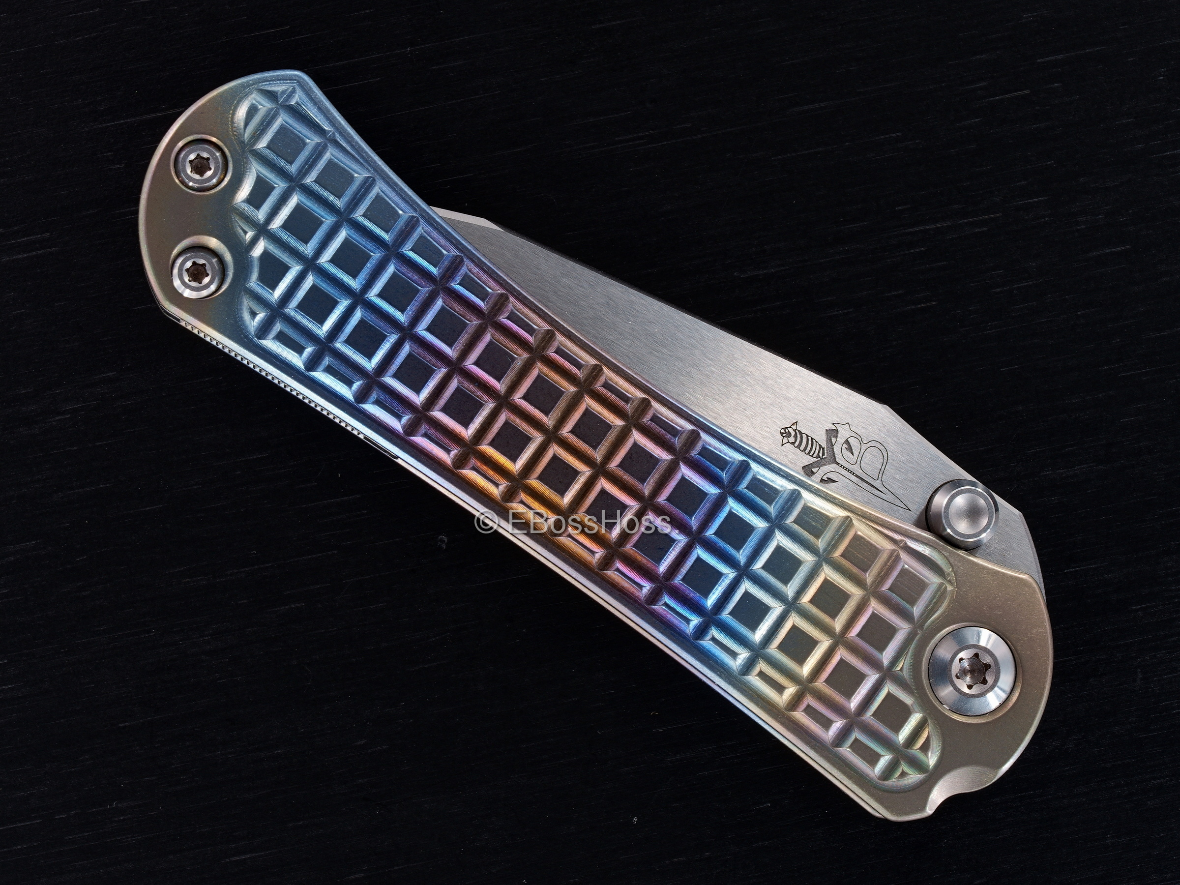 Marfione Custom Knives / Borka Blades SBSP Diamond Wash FRAG Collaboration