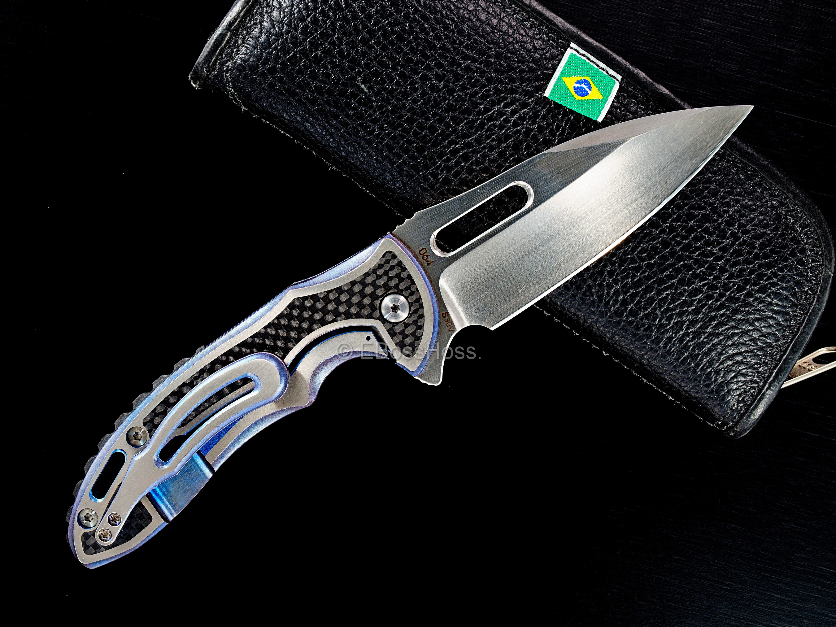 Korth Cutlery, Lala Integral-handled Sentry Flipper