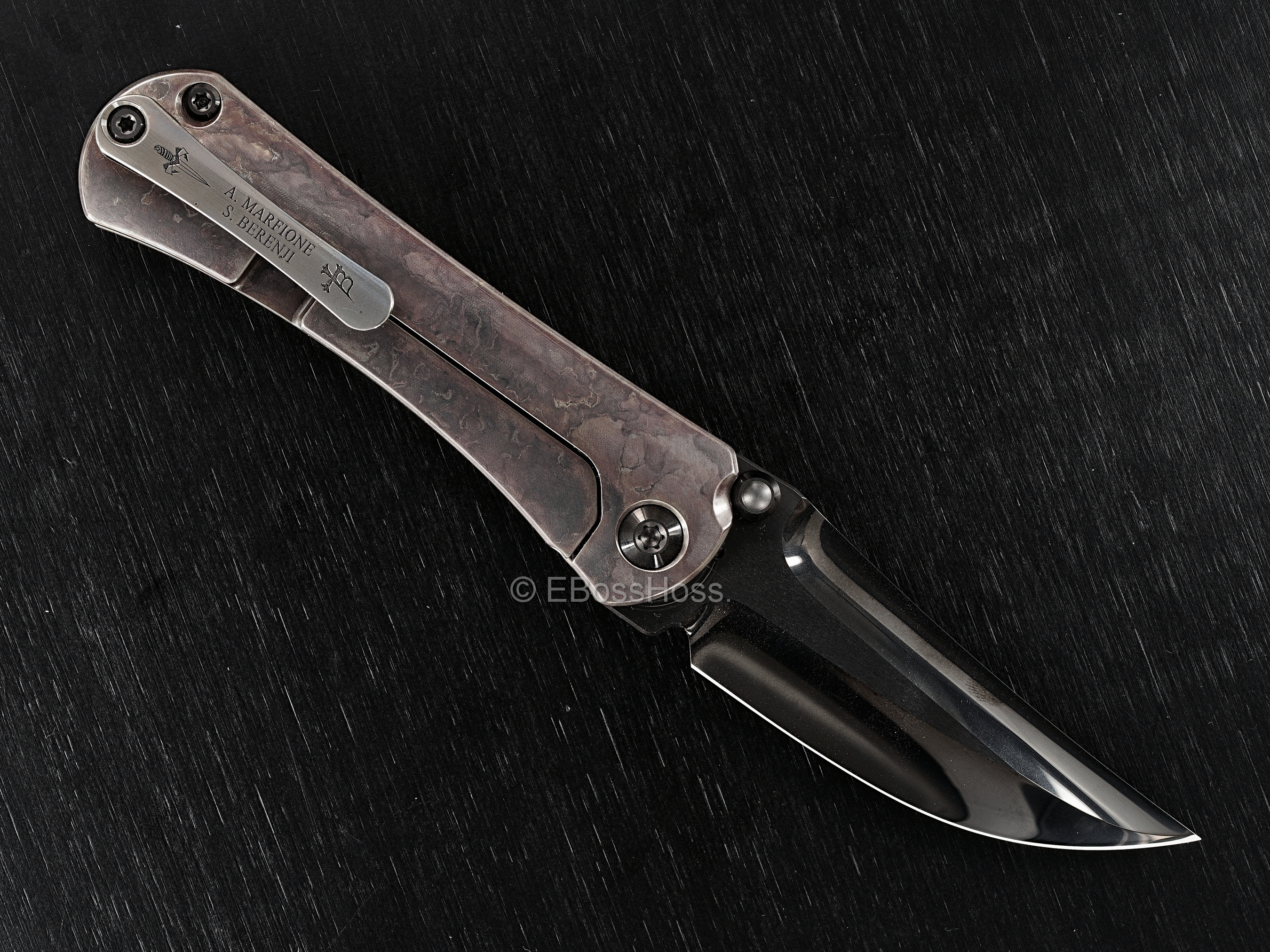 Marfione Custom Knives / Borka Blades Custom SBKF Assassin Collaboration