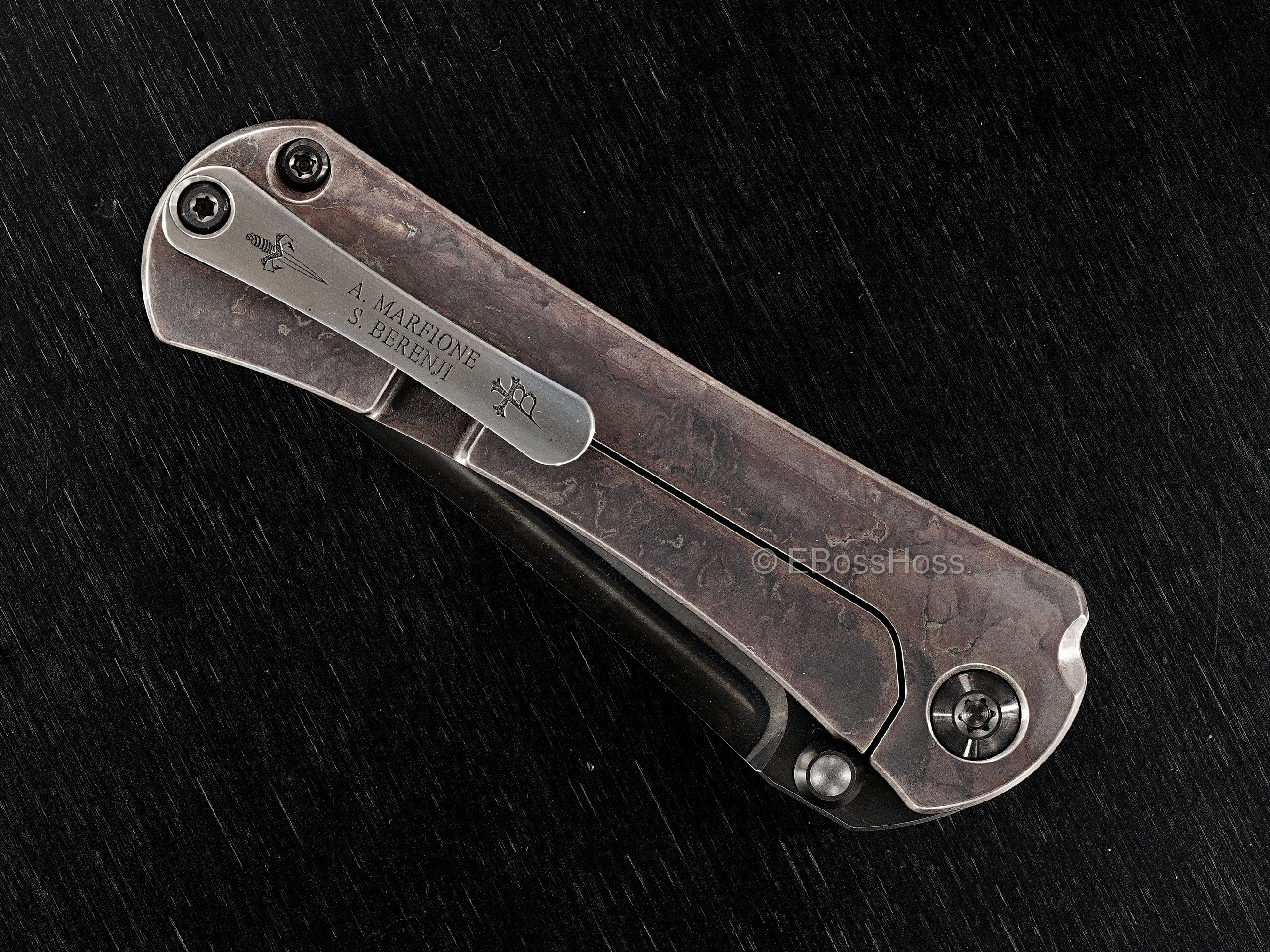 Marfione Custom Knives / Borka Blades Custom SBKF Assassin Collaboration