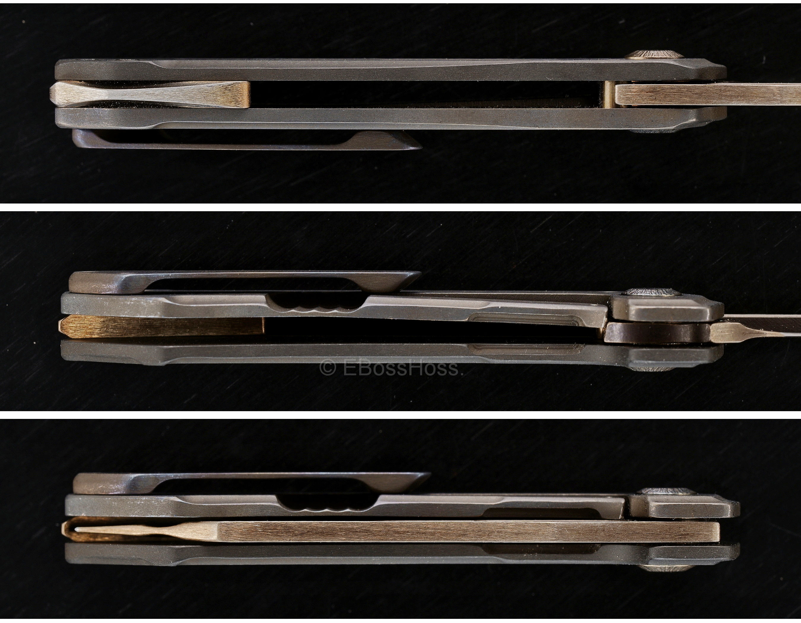 Custom Deluxe Zirconium Leviathan Framelock