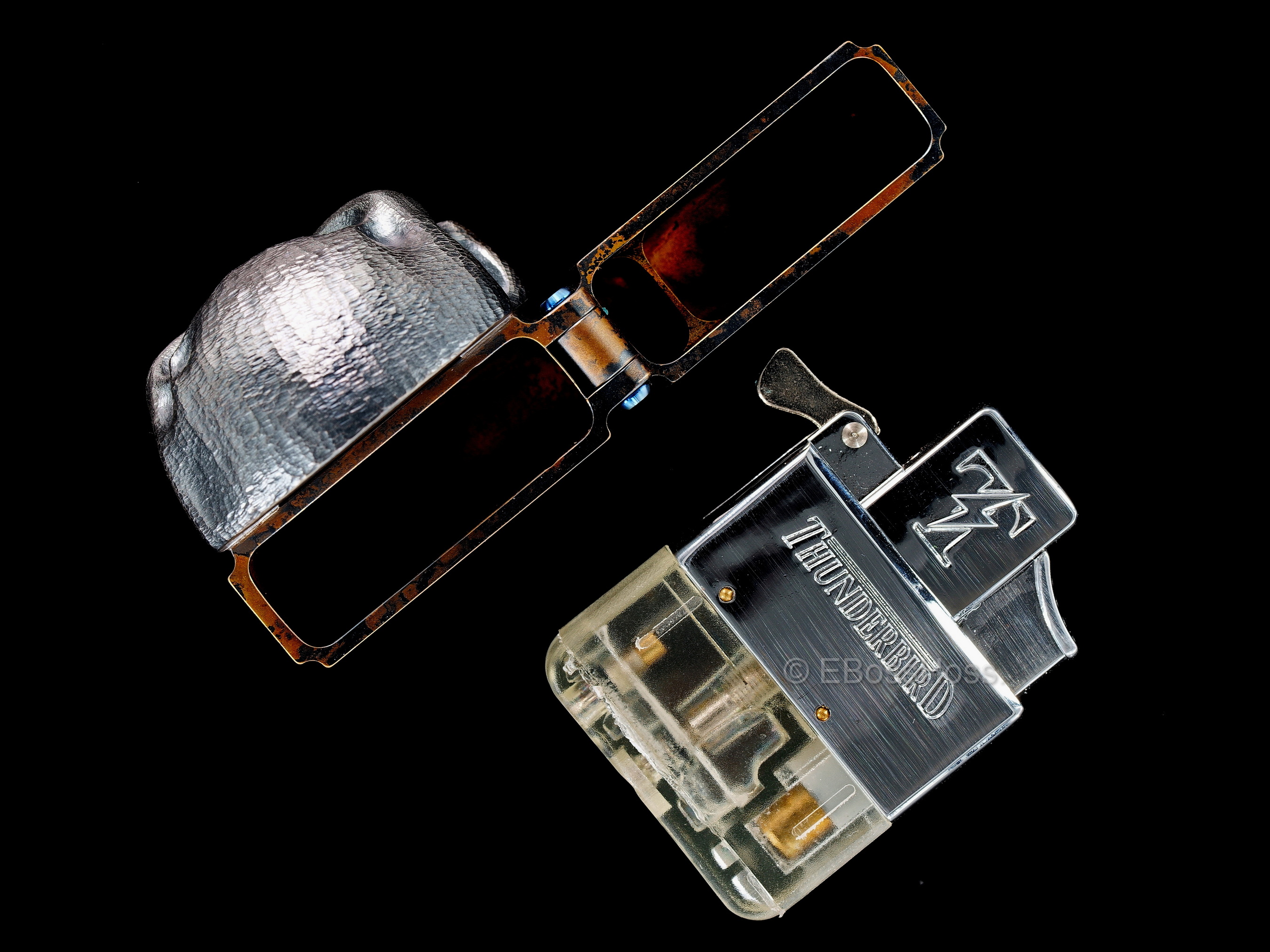 Steel Flame Custom Sledge Lighter - with a Goliath Hard Warrior -- by Derrick Obatake