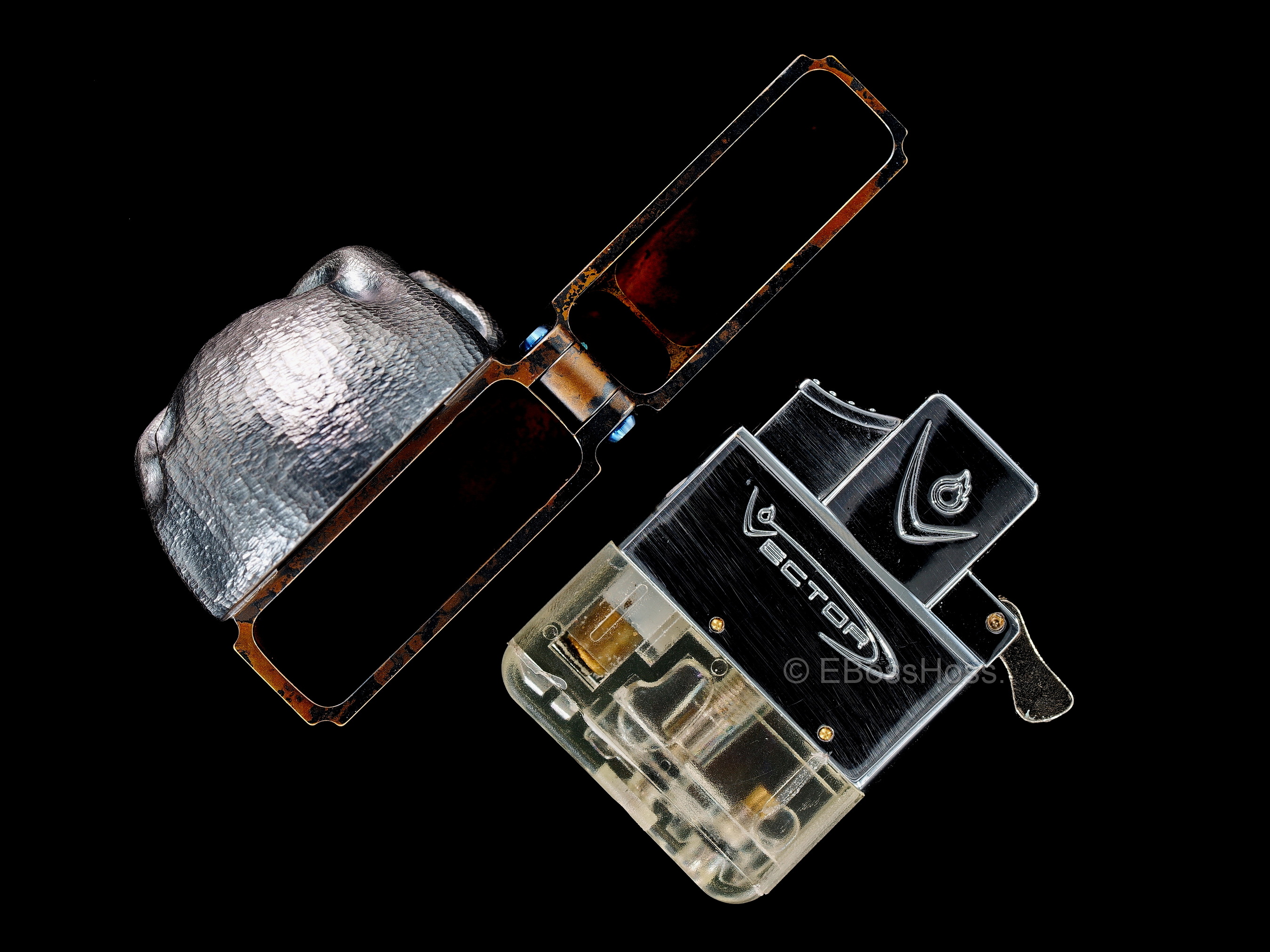 Steel Flame Custom Sledge Lighter - with a Goliath Hard Warrior -- by Derrick Obatake