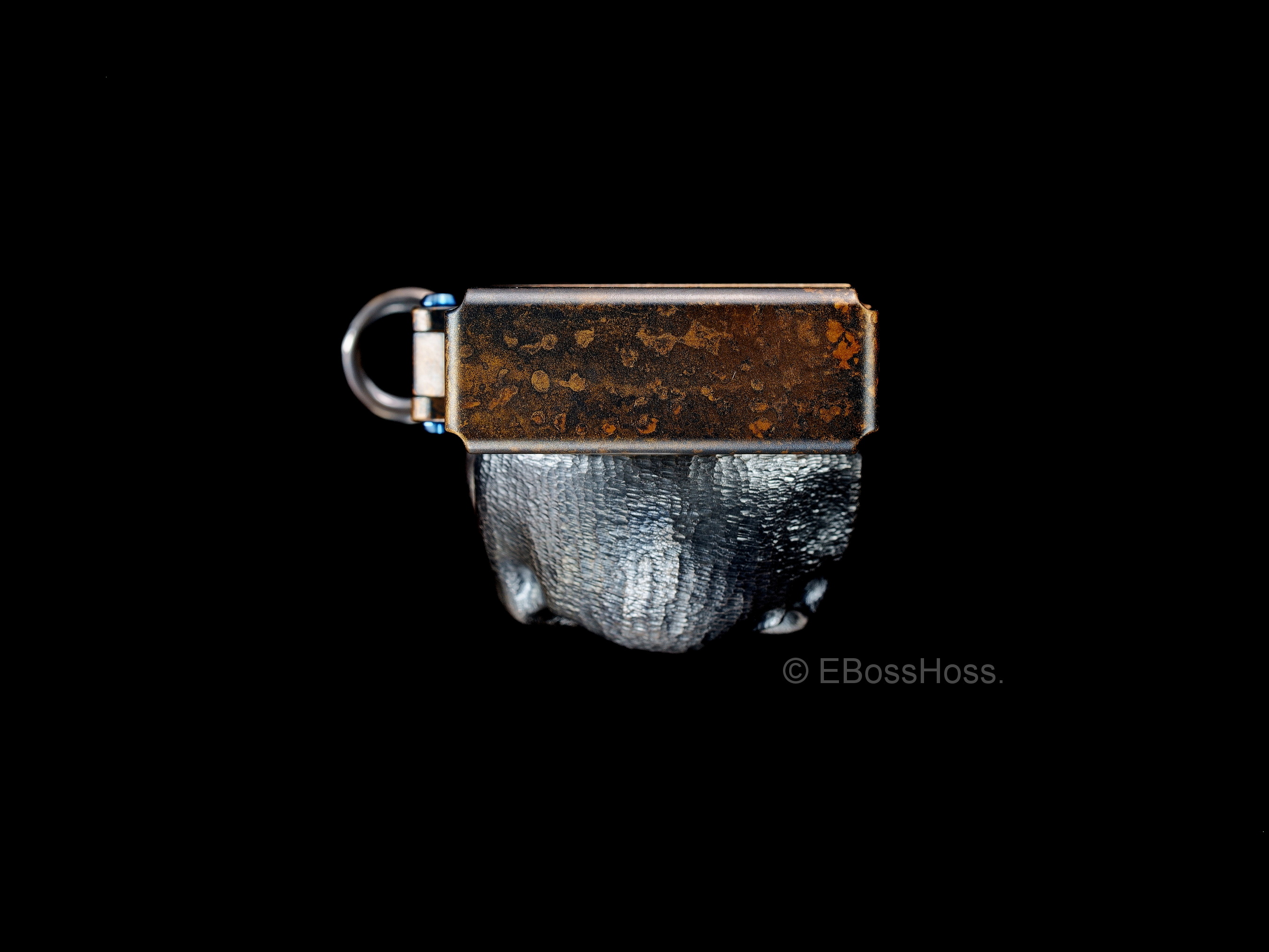 Steel Flame Custom Sledge Lighter - with a Goliath Hard Warrior -- by Derrick Obatake