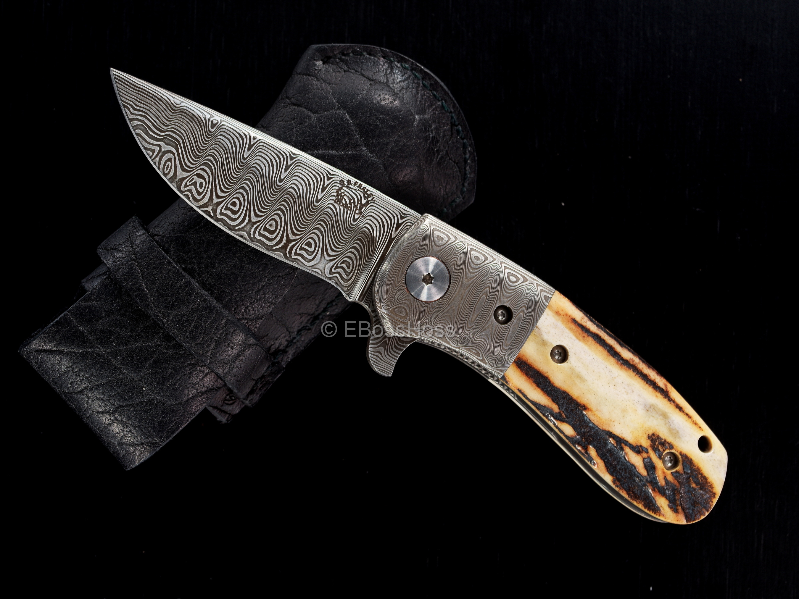 D.B. Fraley Custom Lost Souls Squall Liner-Lock Flipper