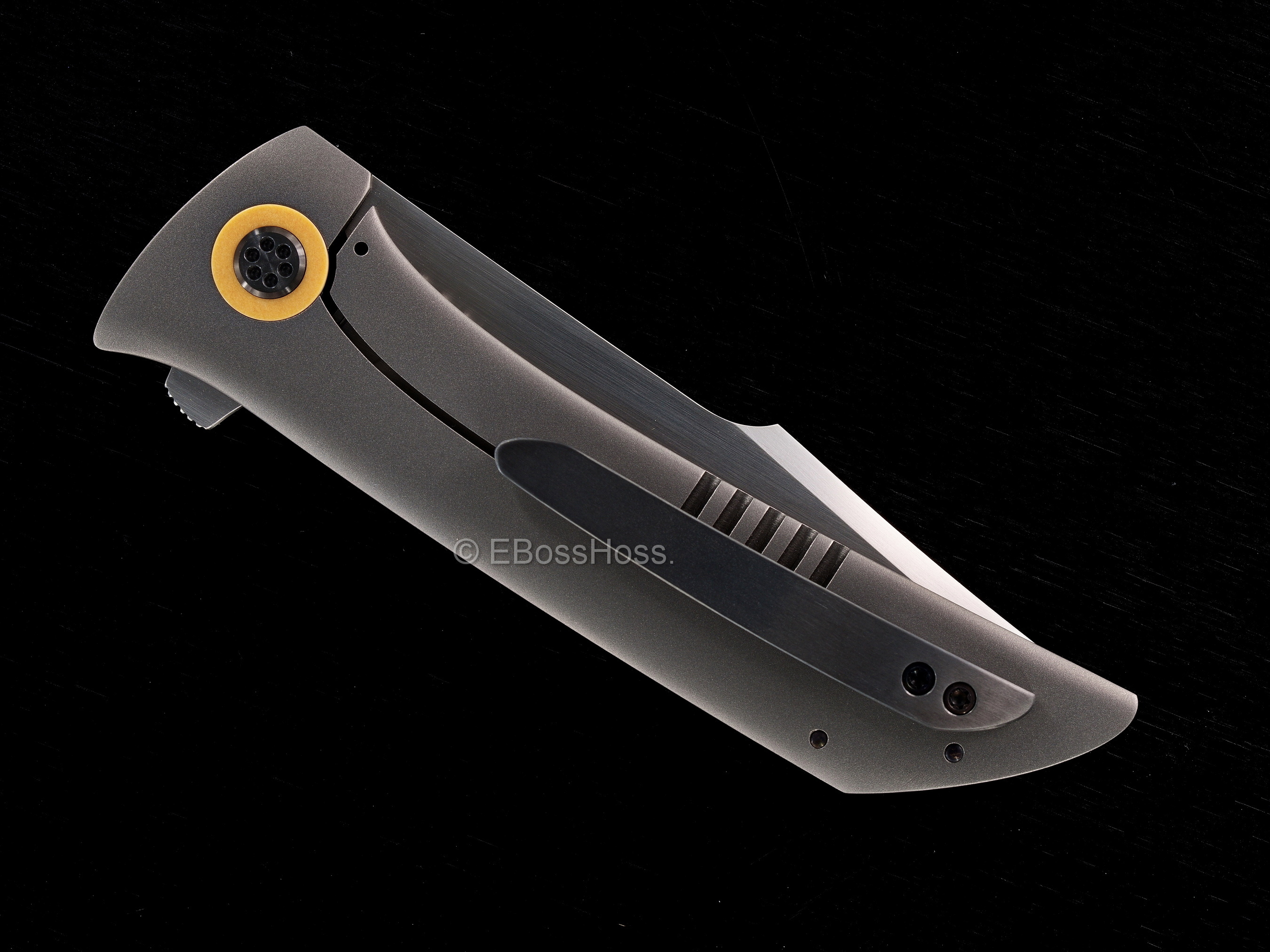 John Barker Custom Black Shuck Flipper