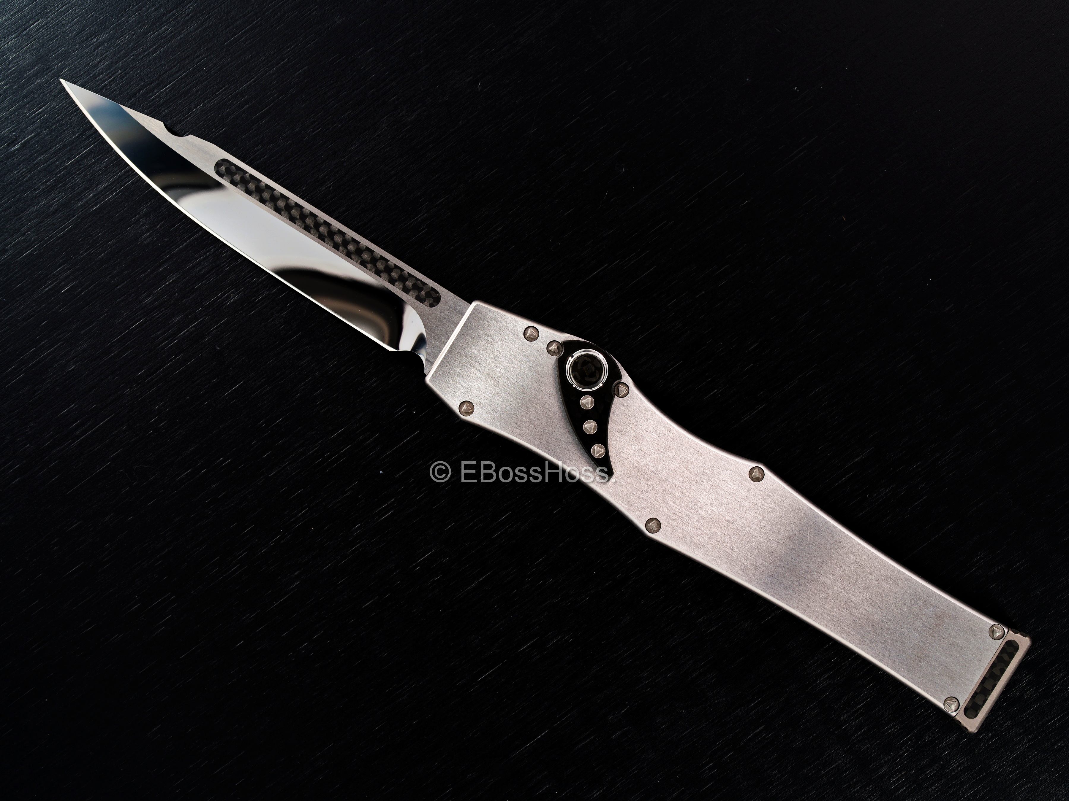 A. Marfione Custom Stainless Steel HALO V OTF