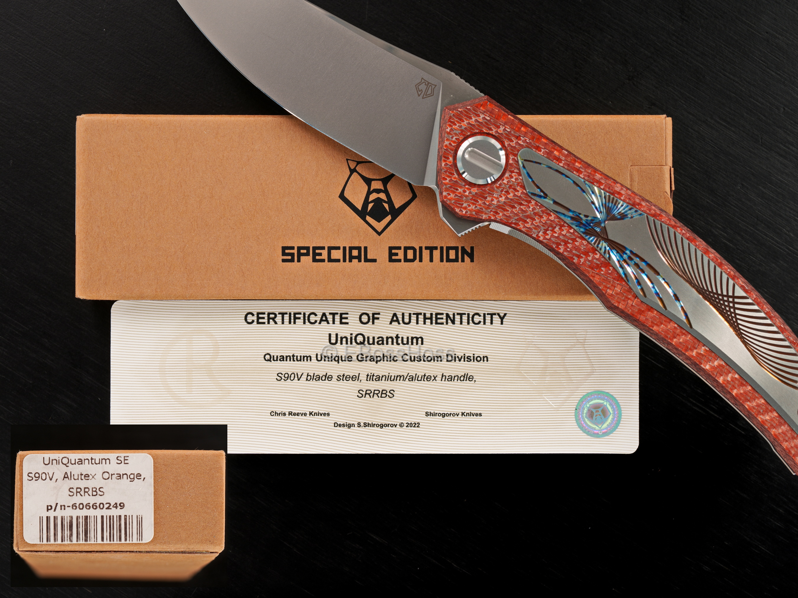 Sergey Shirogorov - Chris Reeves Collab CD UniQuantum Flipper - Special Edition