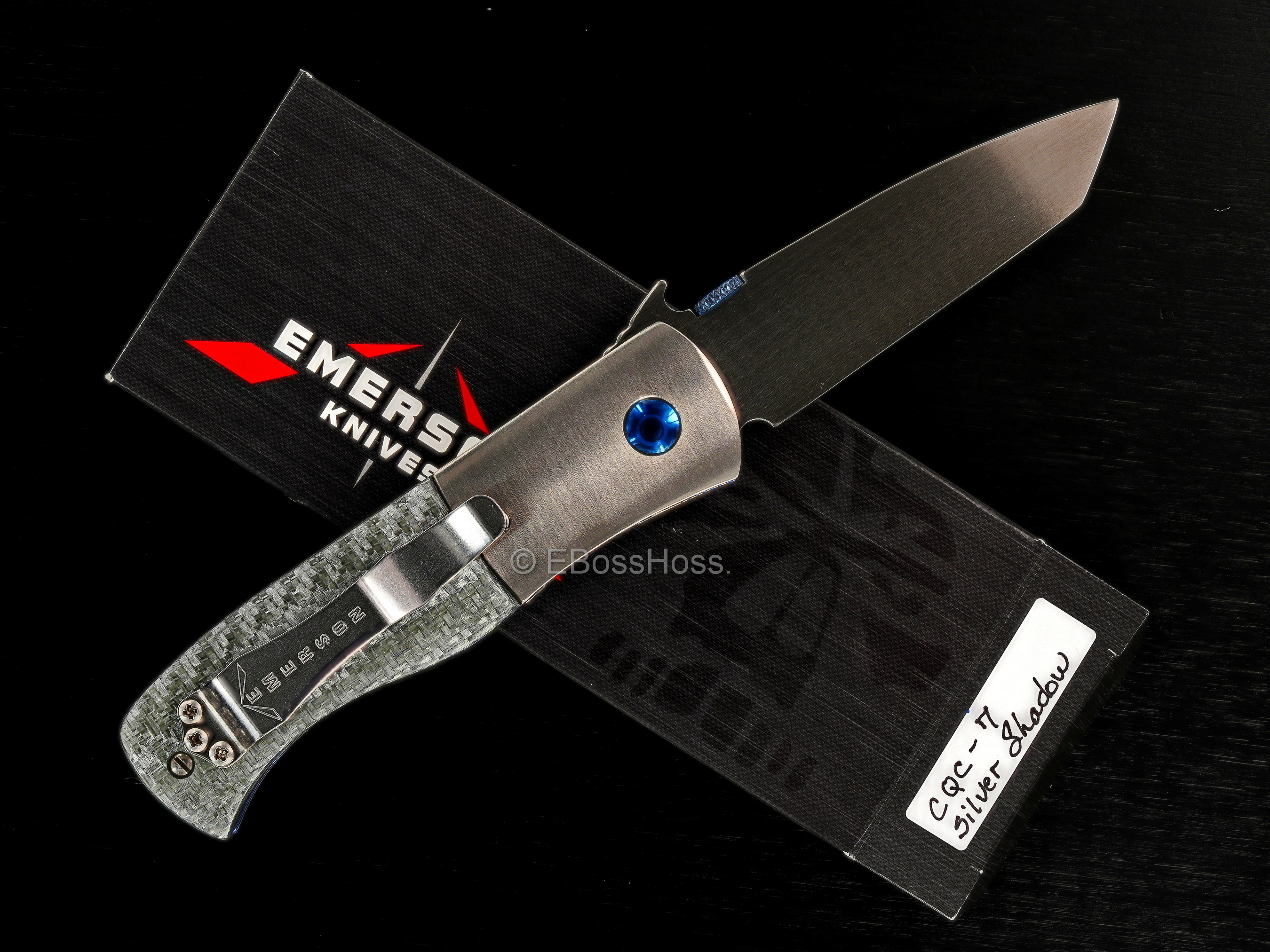 Ernie Emerson Custom Full-Dress CQC-7 - Silver Shadow