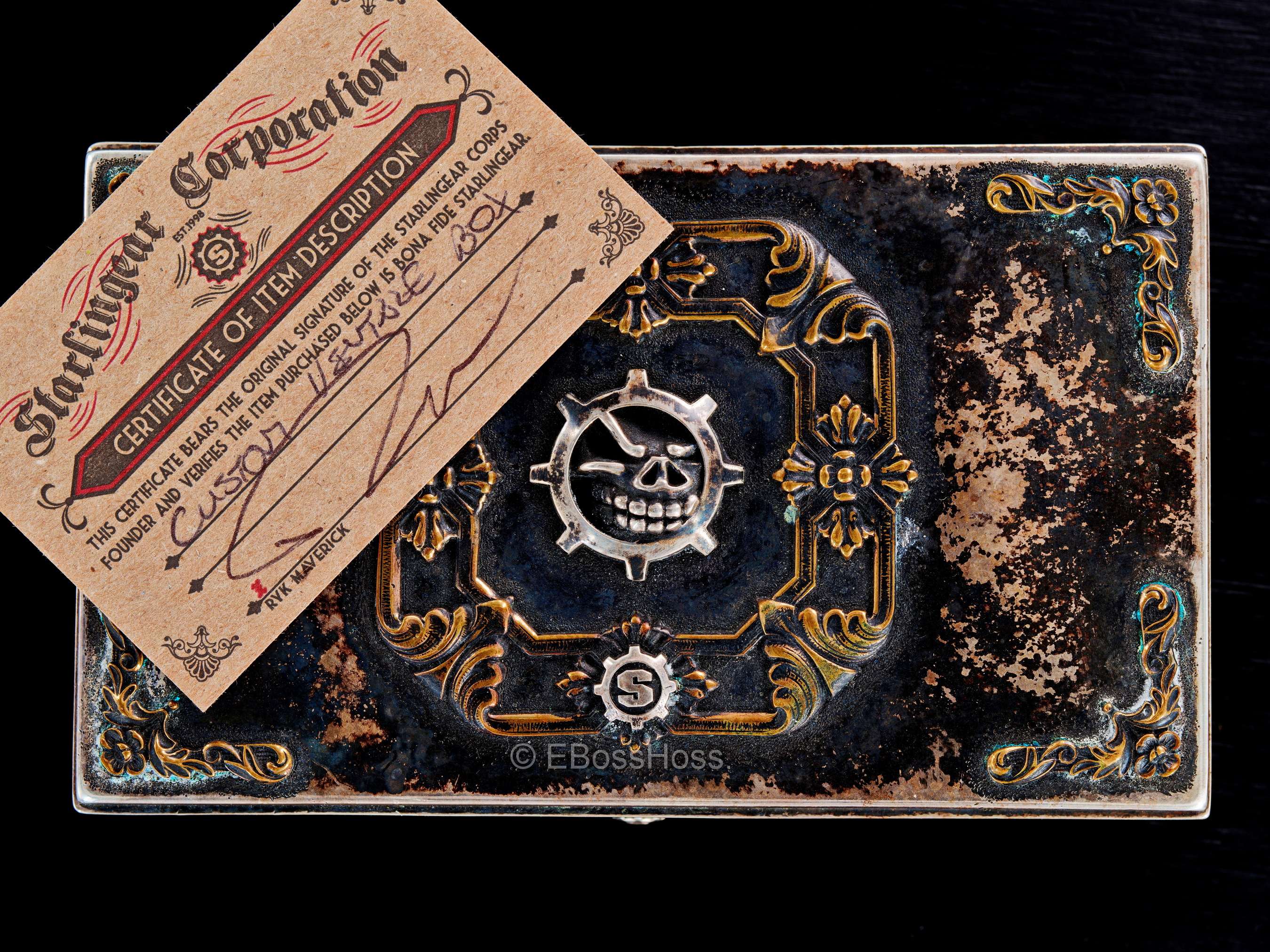 Tiffany - Starlingear Custom Sterling Silver Box by Ryk Maverick