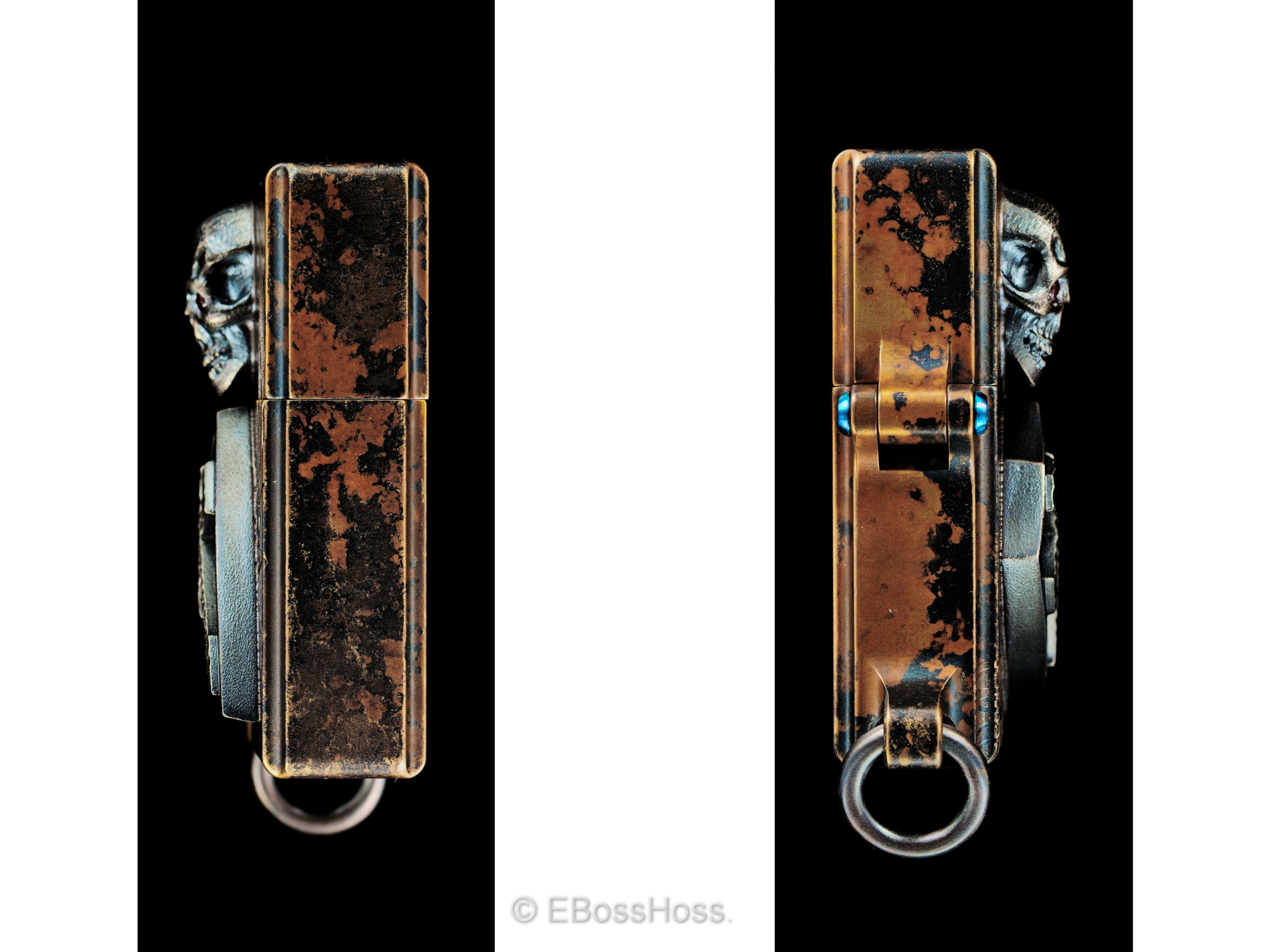 Steel Flame 3D Vigilant Darkness - Crusader-Cross Lighter