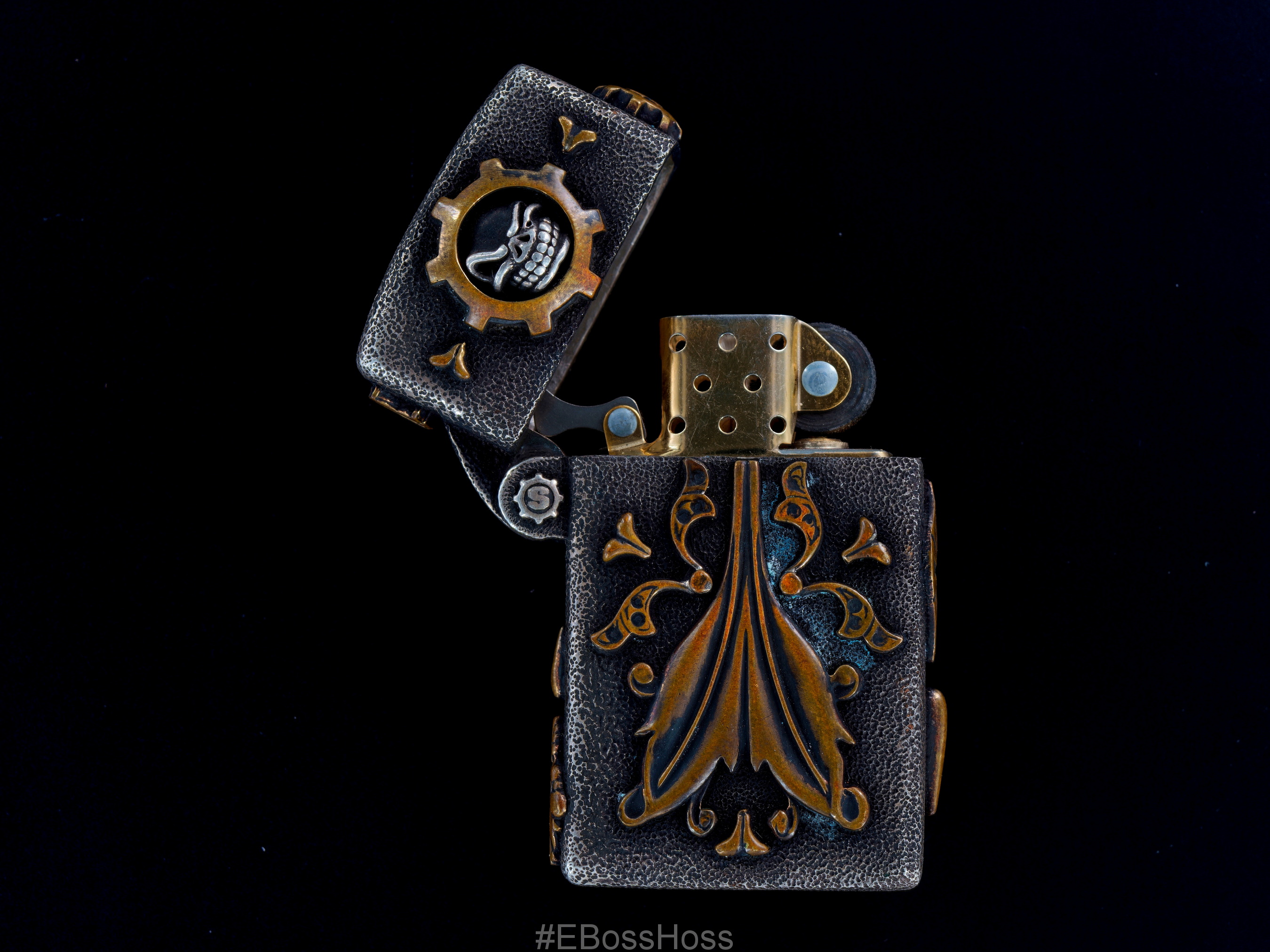 Starlingear 1-Off Custom Cast Silver Zippo Lighter