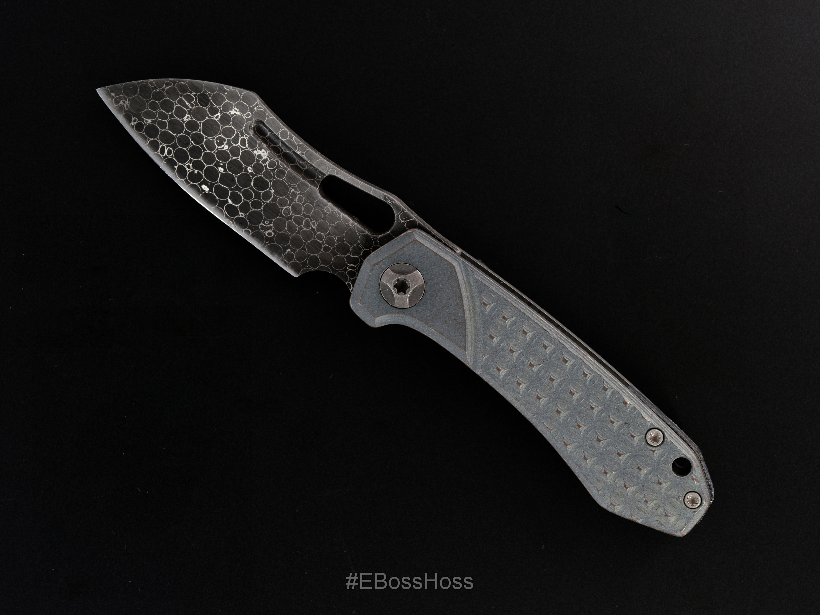 JB Stout Custom Dragonskin Possum Leg