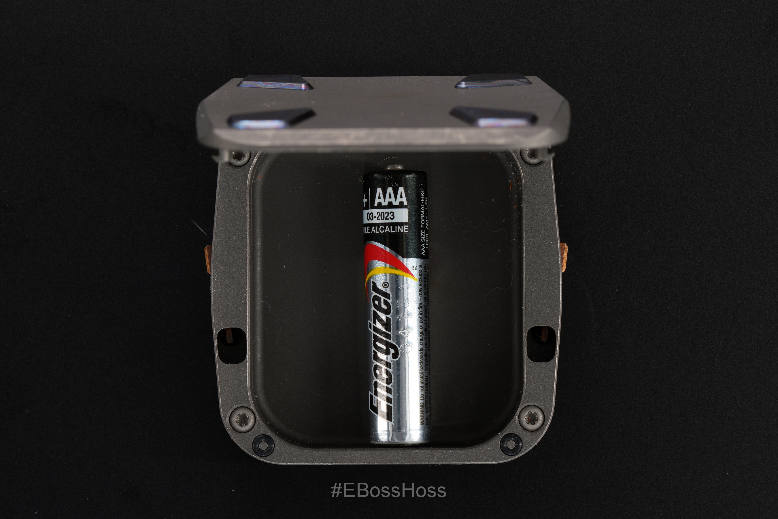 Todd Rexford - R1 UB1 V-E #1 with Black Timascus Inlays