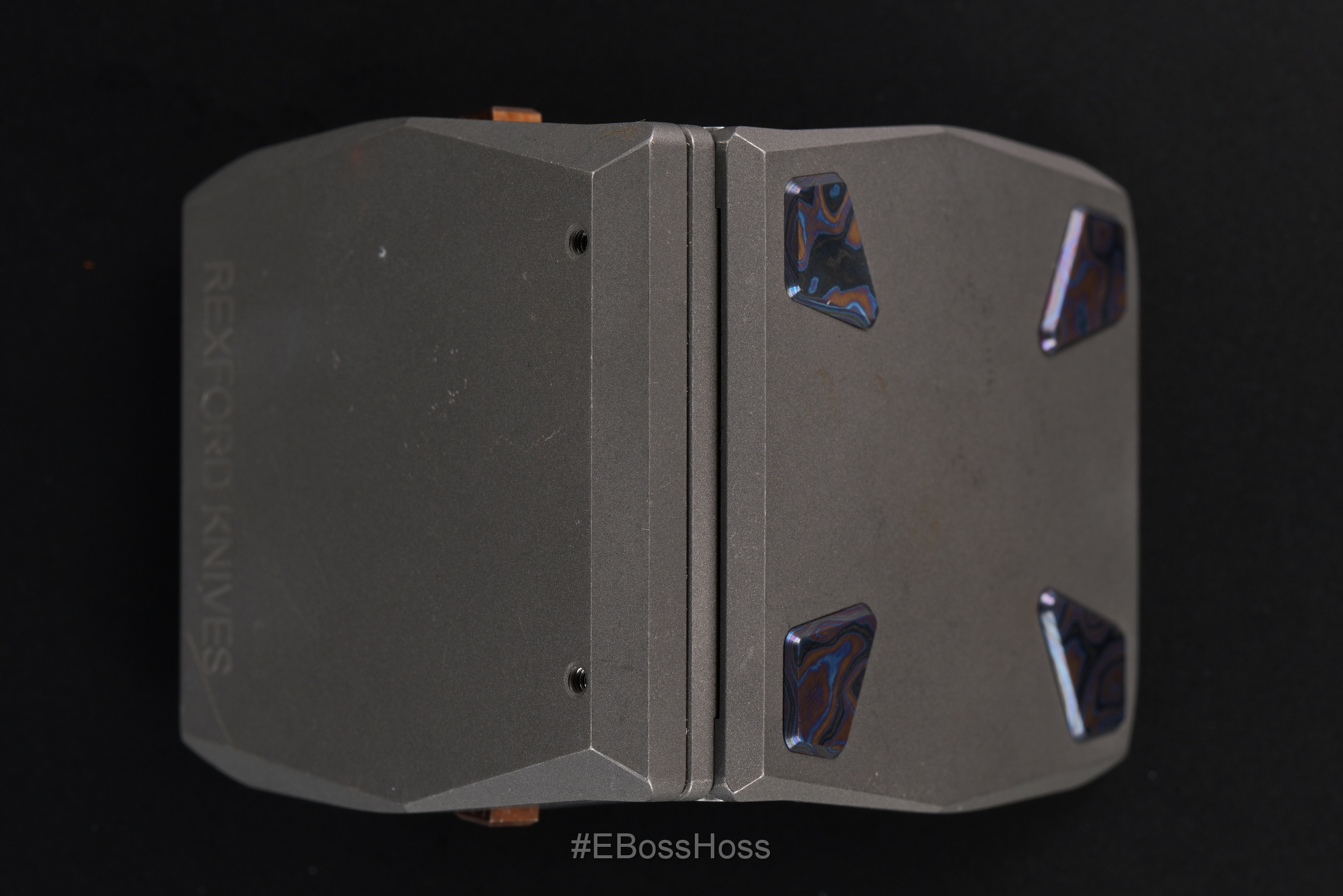 Todd Rexford - R1 UB1 V-E #1 with Black Timascus Inlays