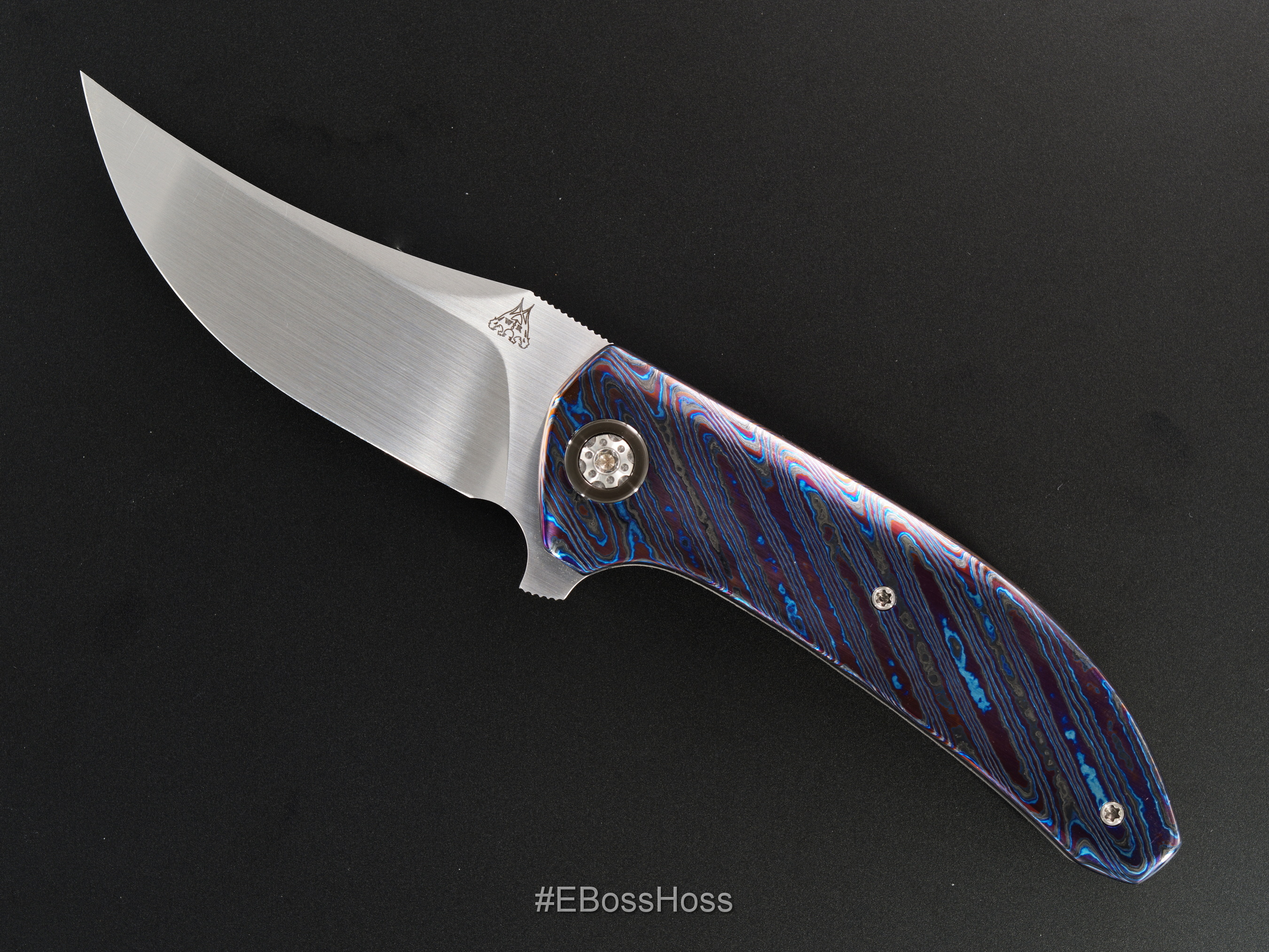 WR Bladeworks Custom Very Deluxe Mini Persian Flipper by Walter Randolph