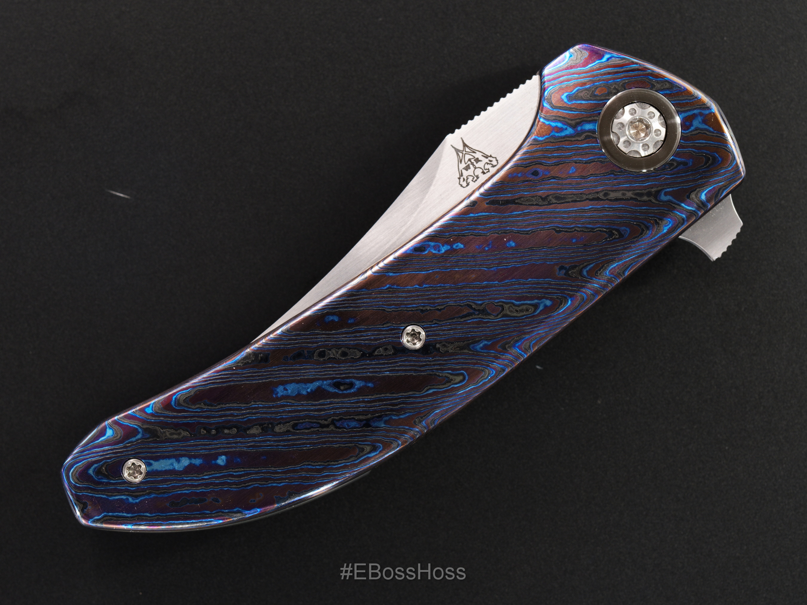 WR Bladeworks Custom Very Deluxe Mini Persian Flipper by Walter Randolph