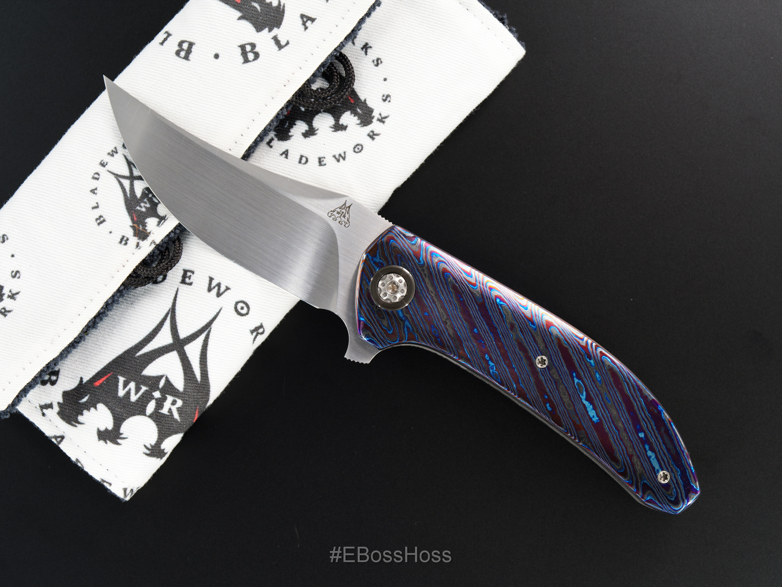 WR Bladeworks Custom Very Deluxe Mini Persian Flipper by Walter Randolph