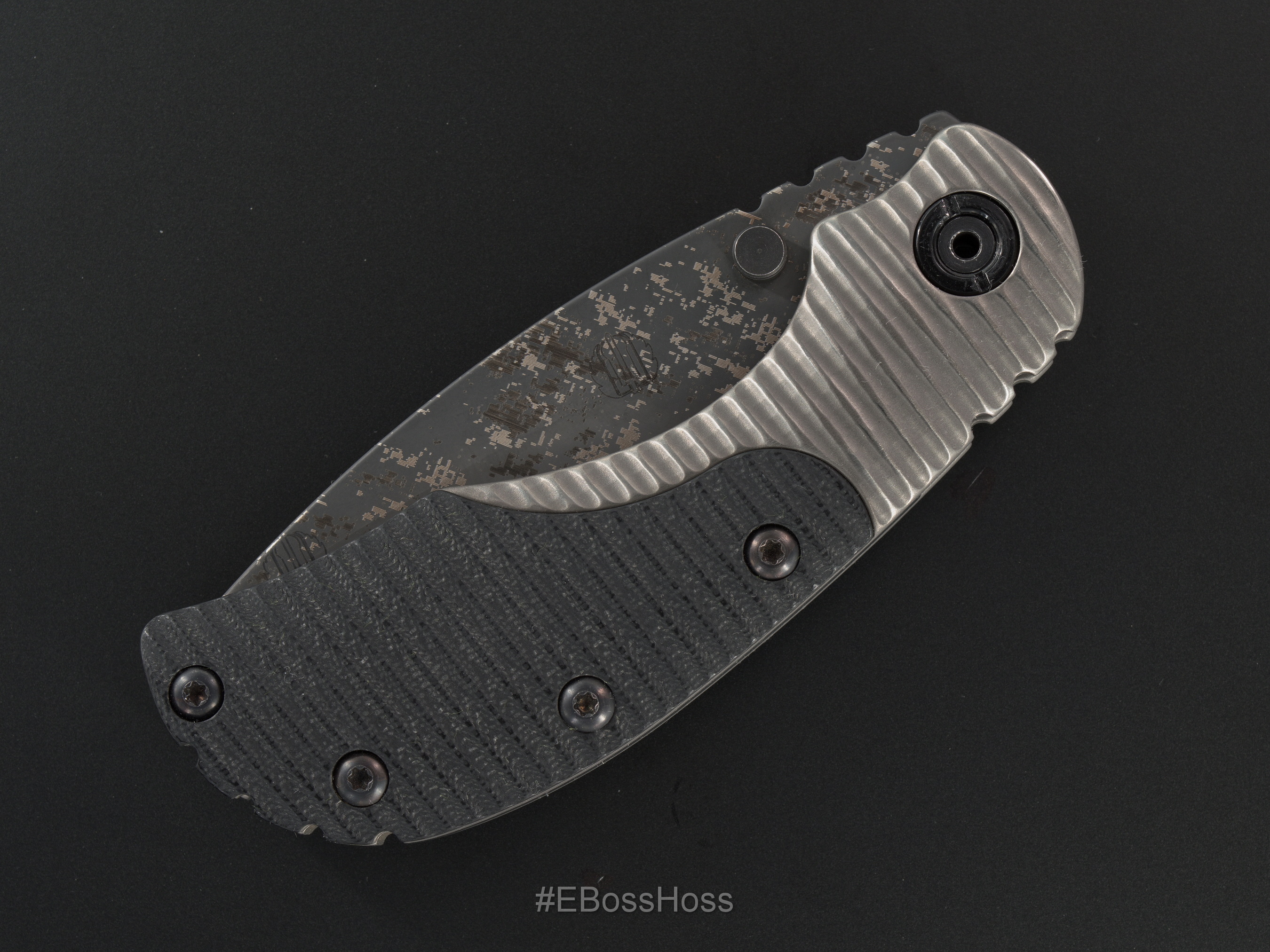 Strider Knives FWP Digi Camo Recurve Tanto Bolster-lock RCC