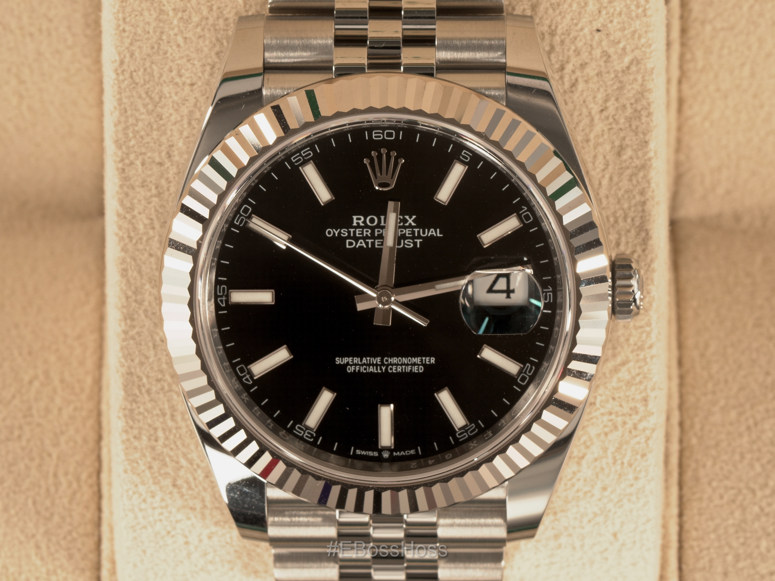 ROLEX Datejust 41 White Gold - Oystersteel - Ref. M126334