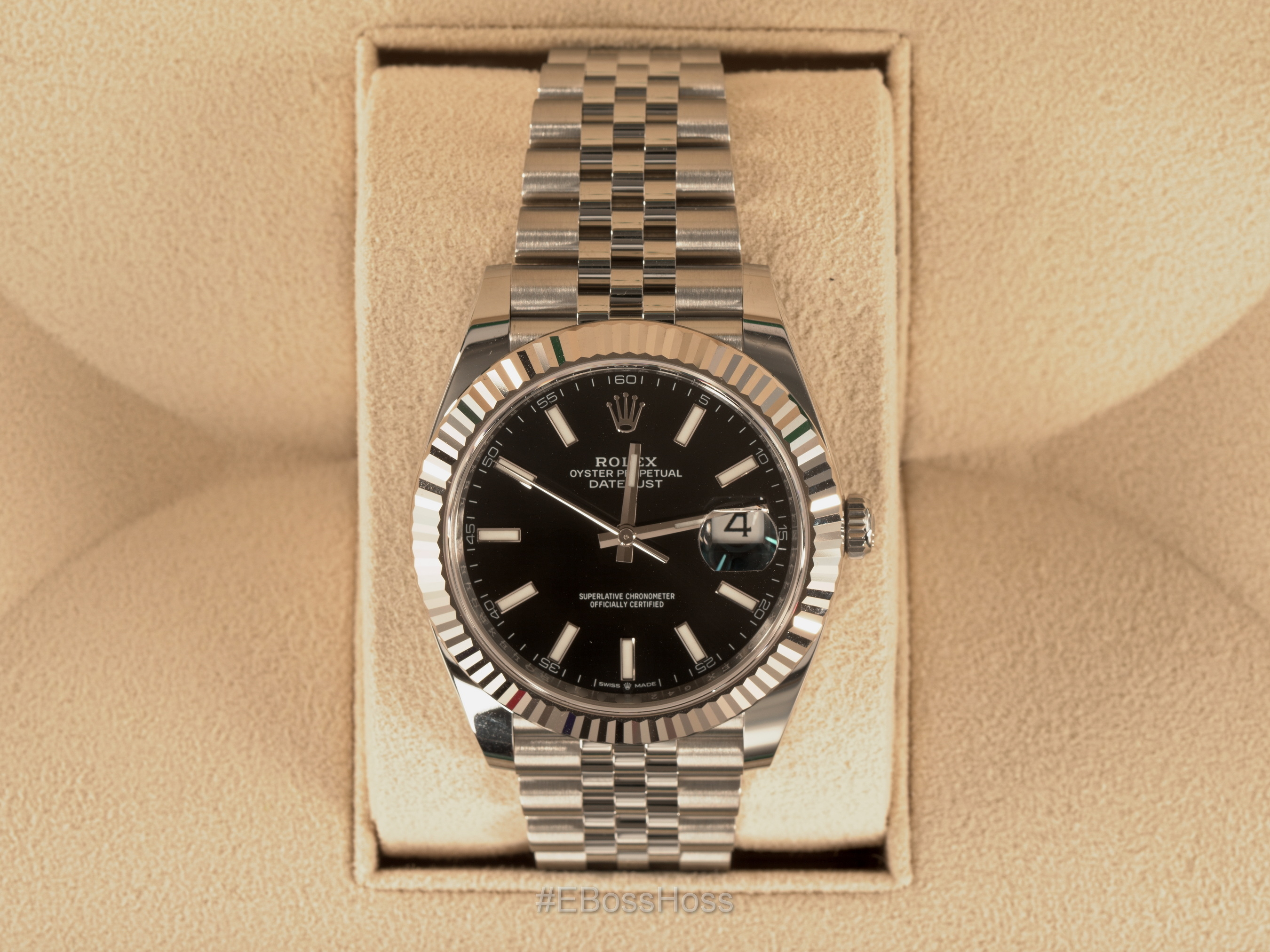 ROLEX Datejust 41 White Gold - Oystersteel - Ref. M126334