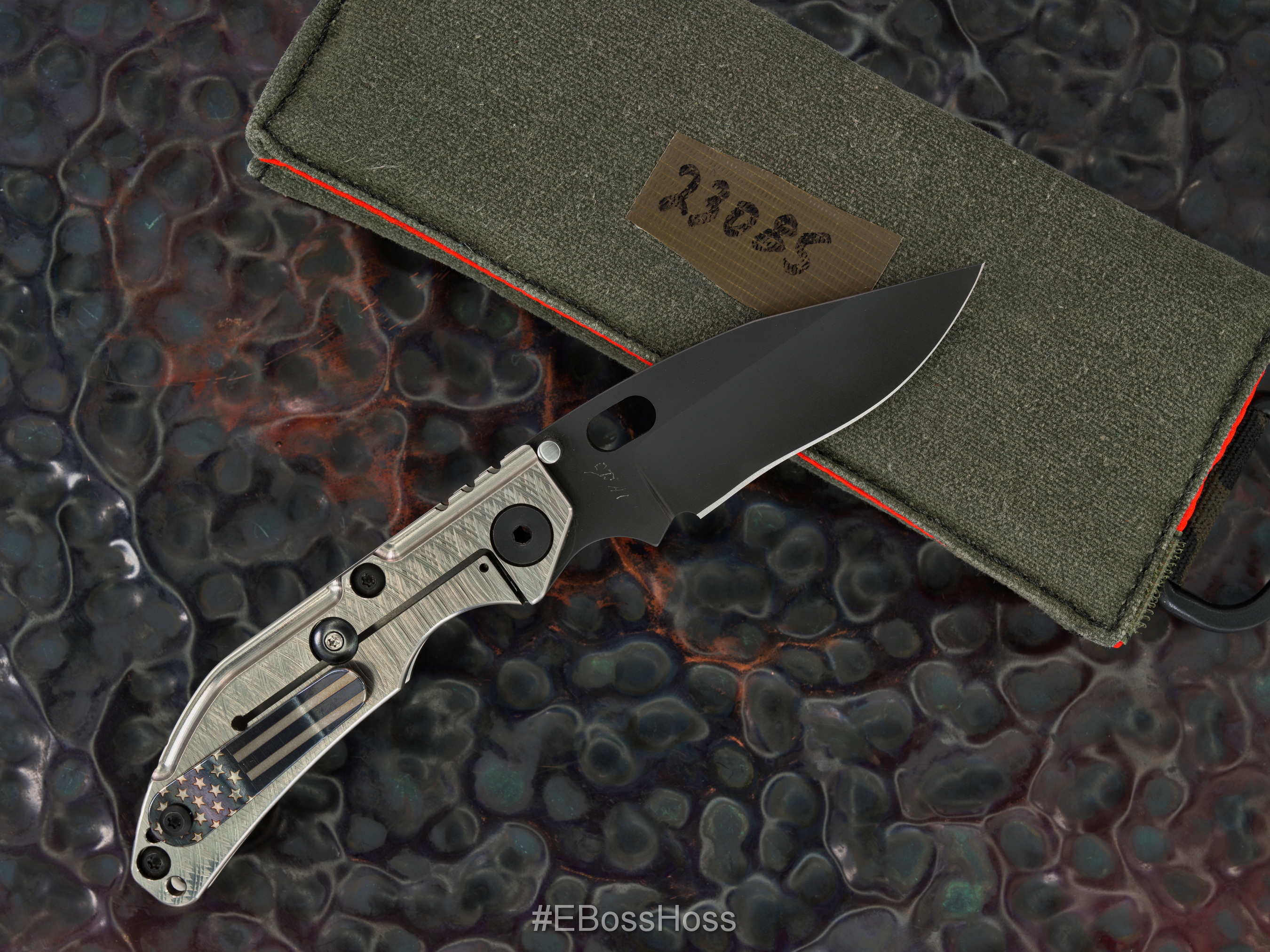 Duane Dwyer Custom BBNL Framelock Folder #23085