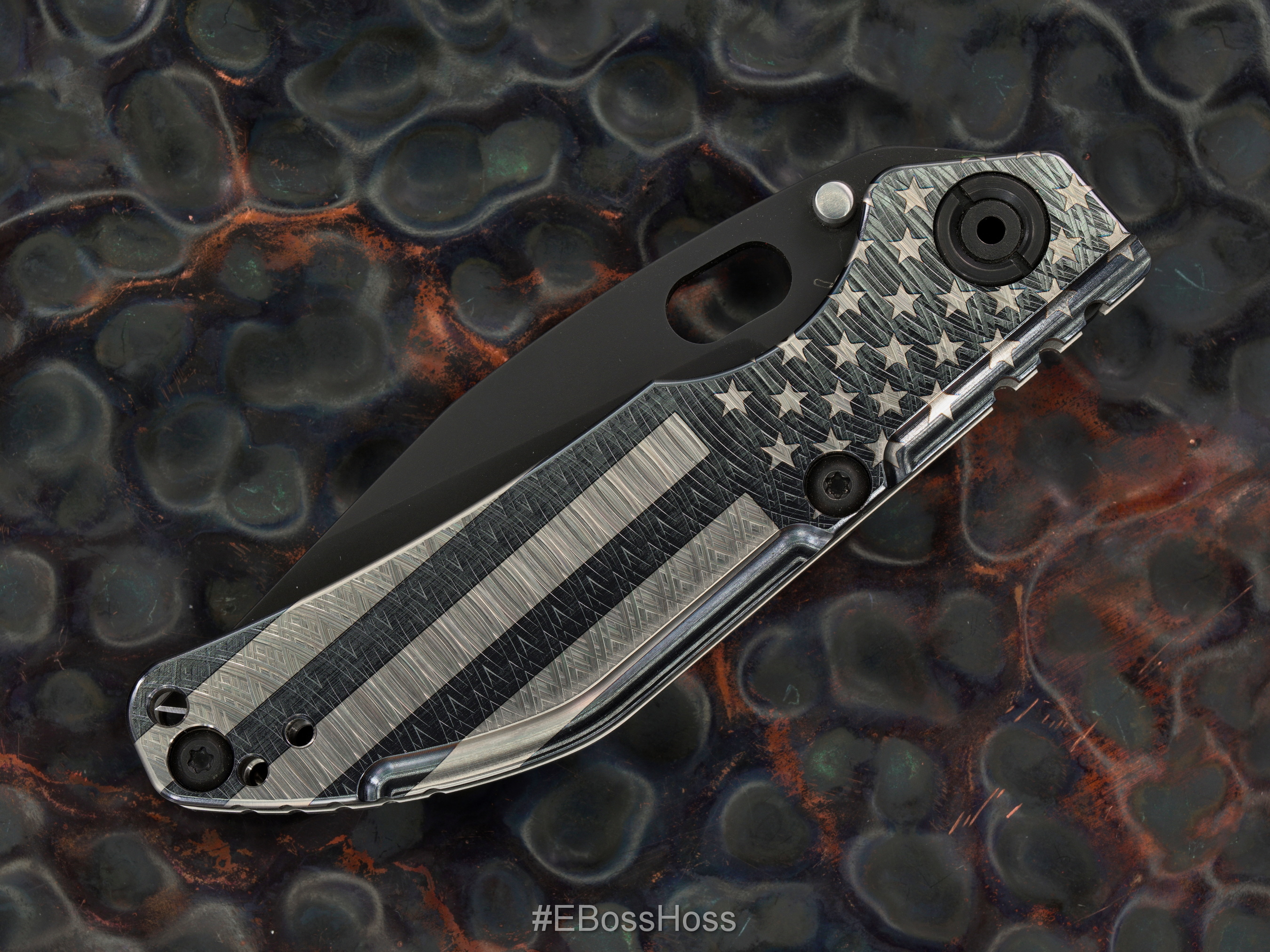 Duane Dwyer Custom BBNL Framelock Folder #23085