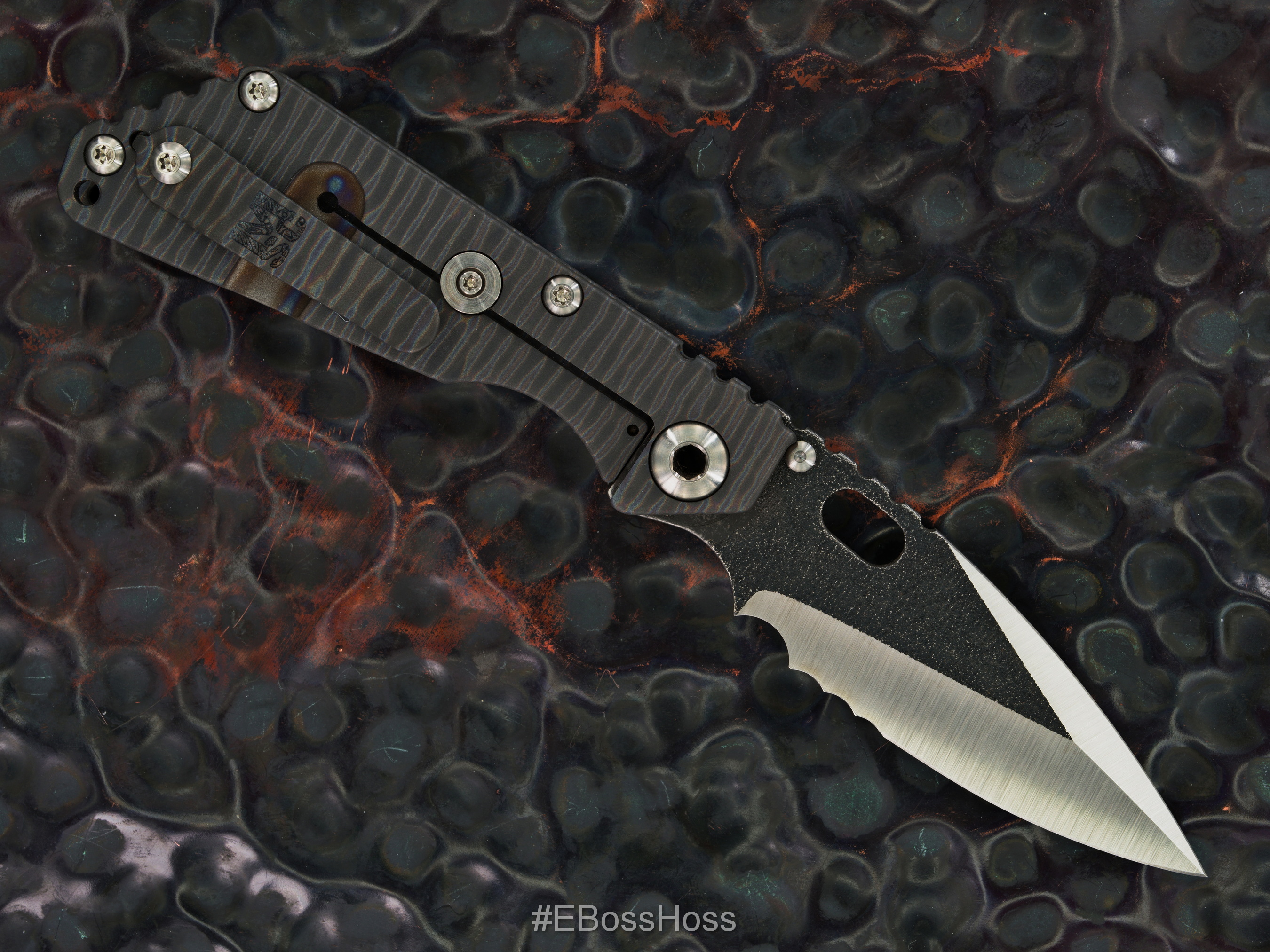 Mick Strider Custom (MSC) Modified-Dagger Tiger-Striped SnG